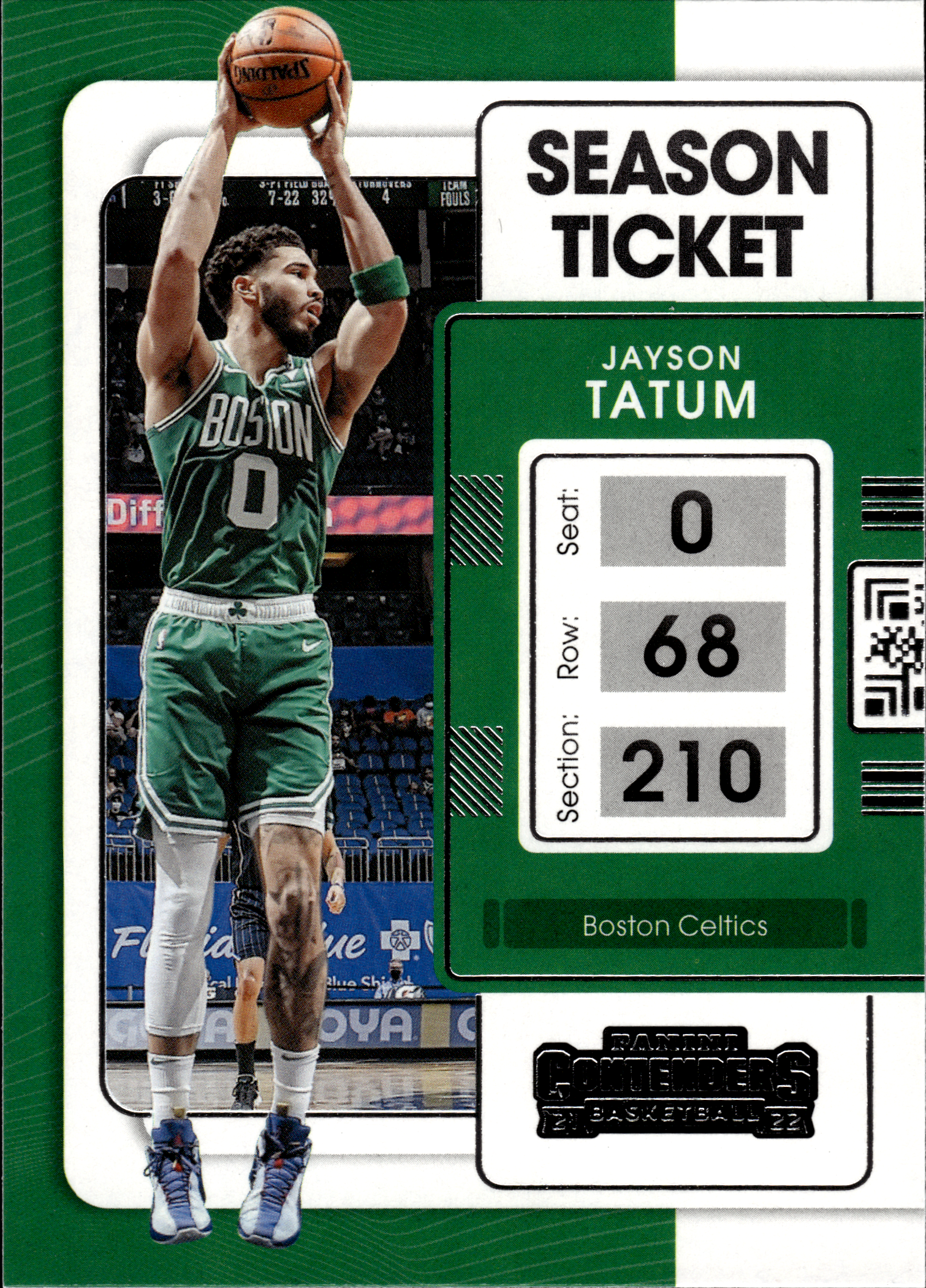 Jayson Tatum - Panini Contenders Season Ticket 2021-22, Nr. 44 (Art.-Nr. SG103564)