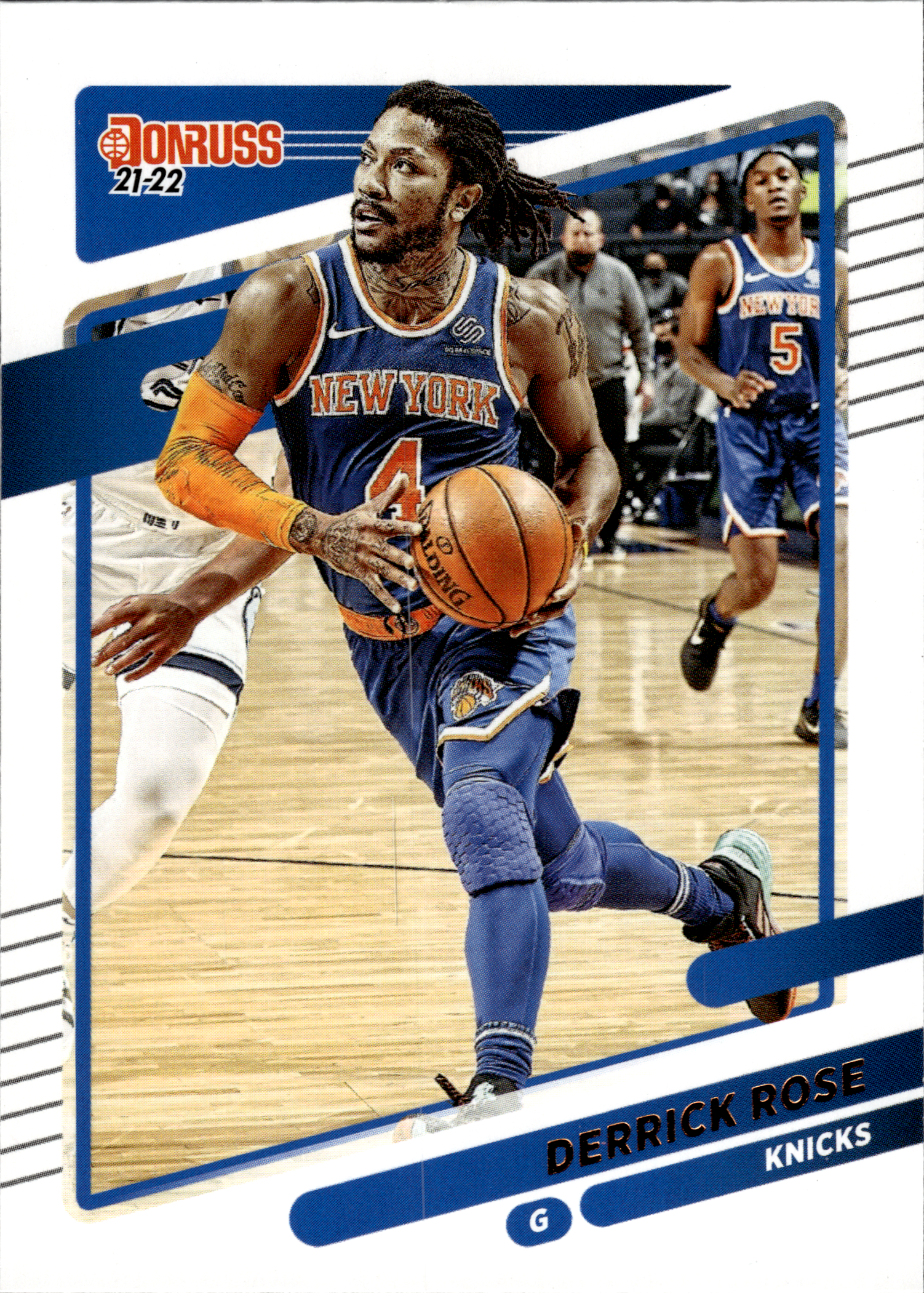 Derrick Rose - Panini Donruss Base Set 2021-22, Nr. 45 (Art.-Nr. SG105670)