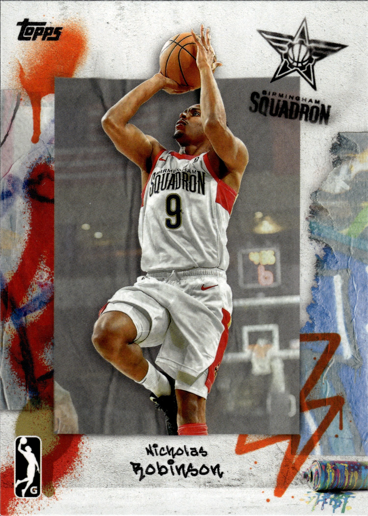 Nicholas Robinson - Topps G League Base Set 2024-25, Nr. 6 (Art.-Nr. SG111079)