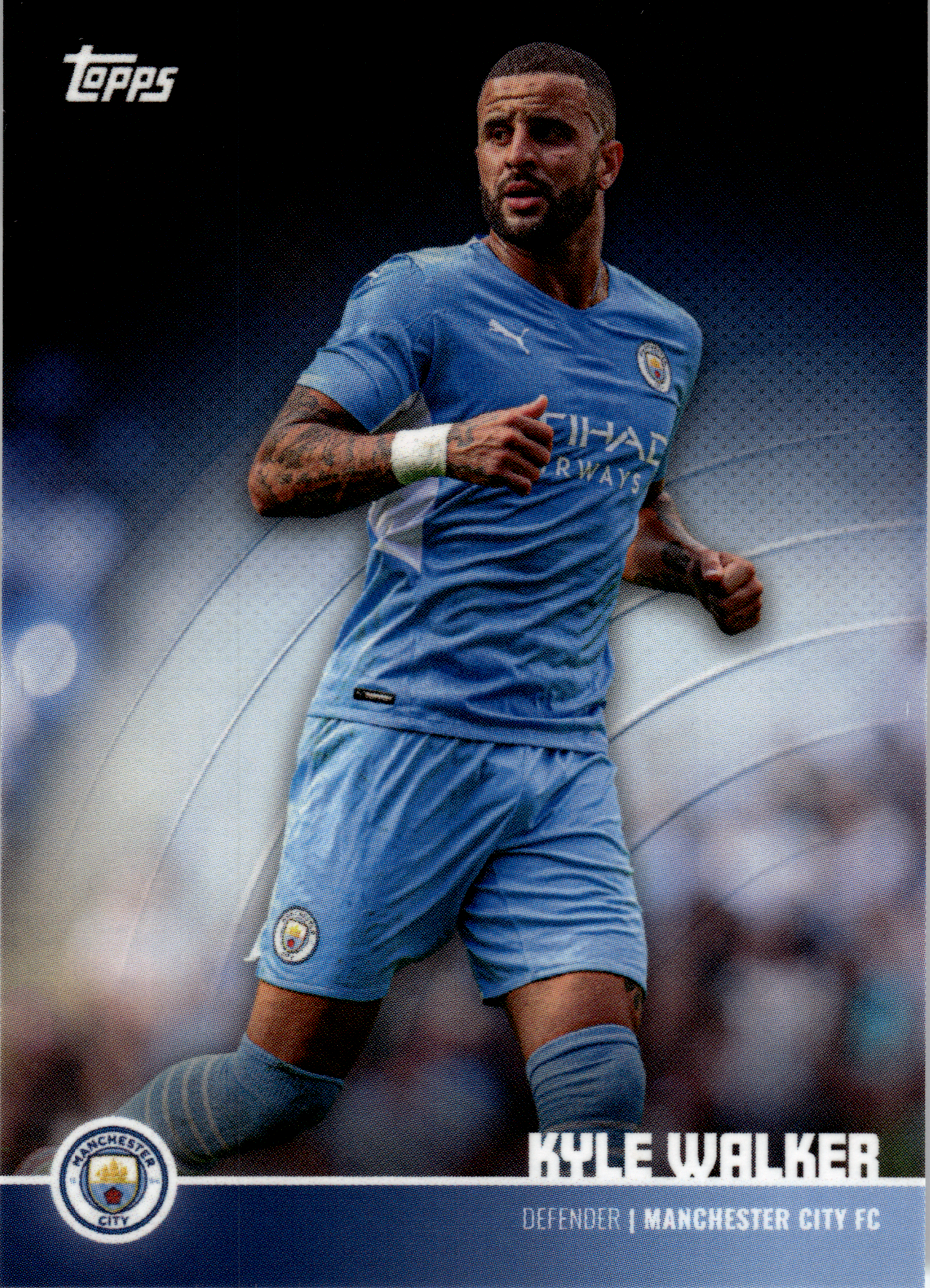 Kyle Walker - Topps Manchester City Team Set Base Set 2021-22 (Art.-Nr. SG106345)