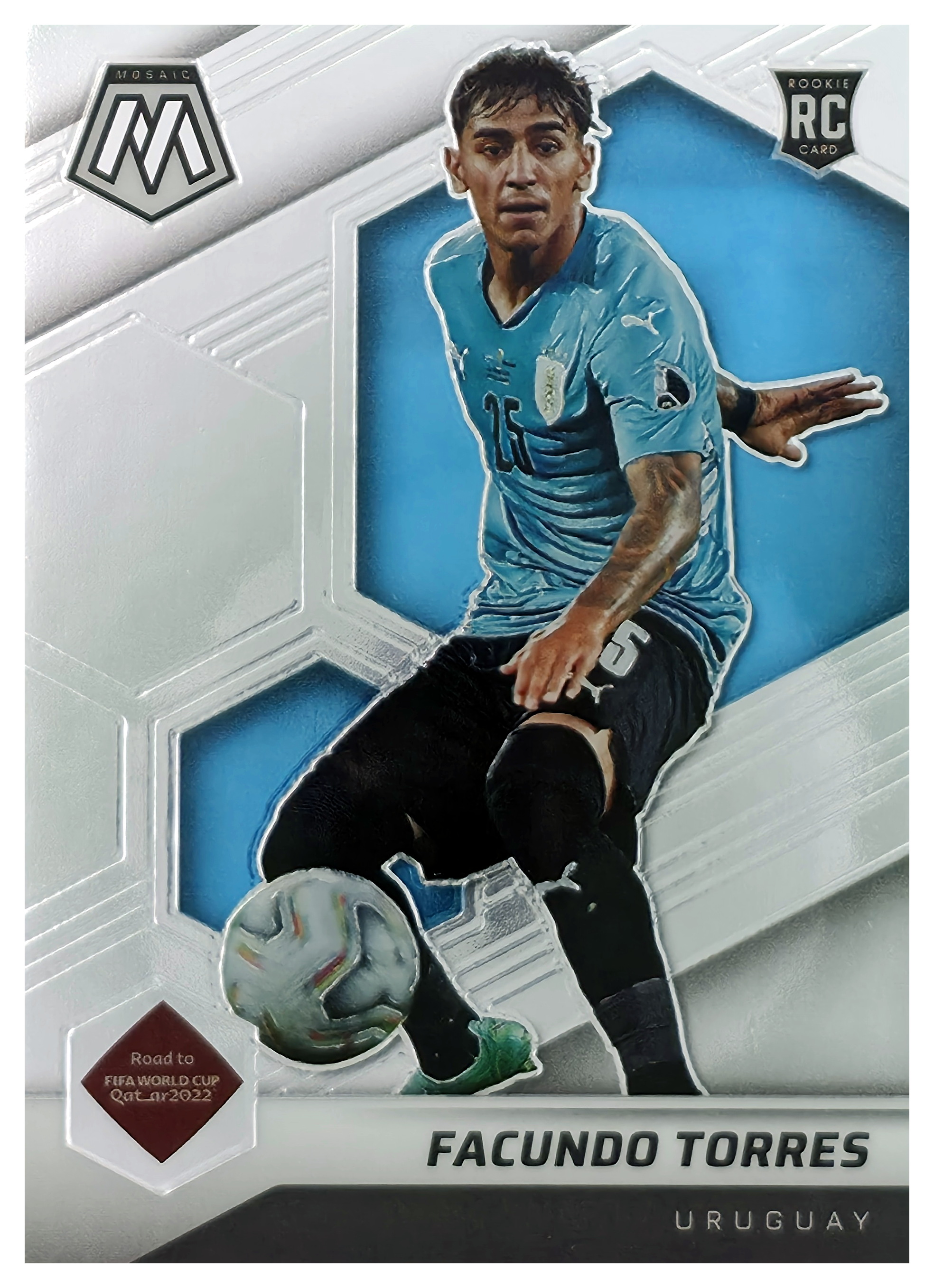 Facundo Torres - Panini Mosaic FIFA Road to World Cup Base Set 2021-22, Nr. 118 – Rookie Card (Art.-Nr. SG105990)
