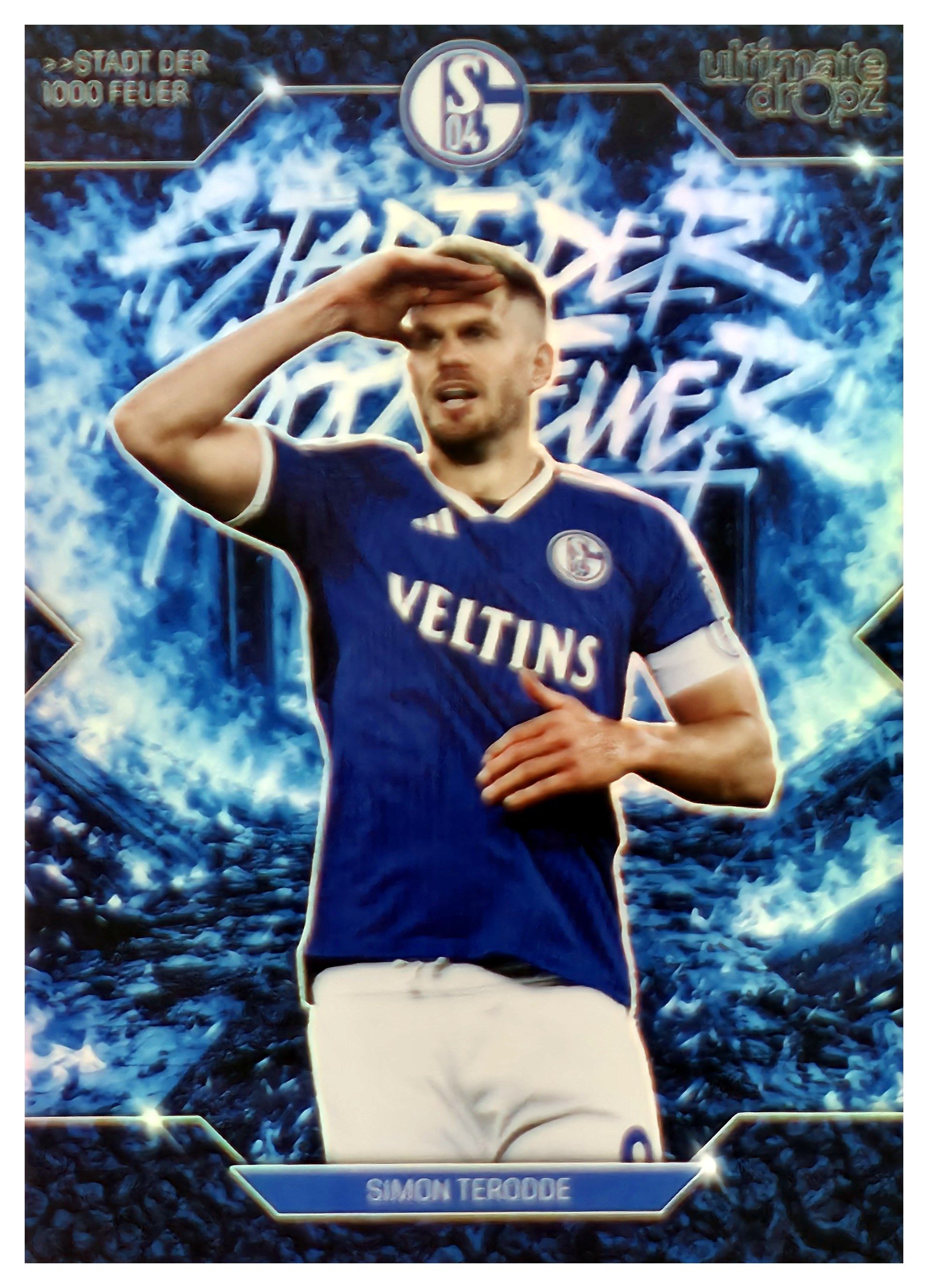 Simon Terodde - Ultimate Dropz FC Schalke 04 Stadt der 1000 Feuer 2025-26 (Art.-Nr. SG109036)