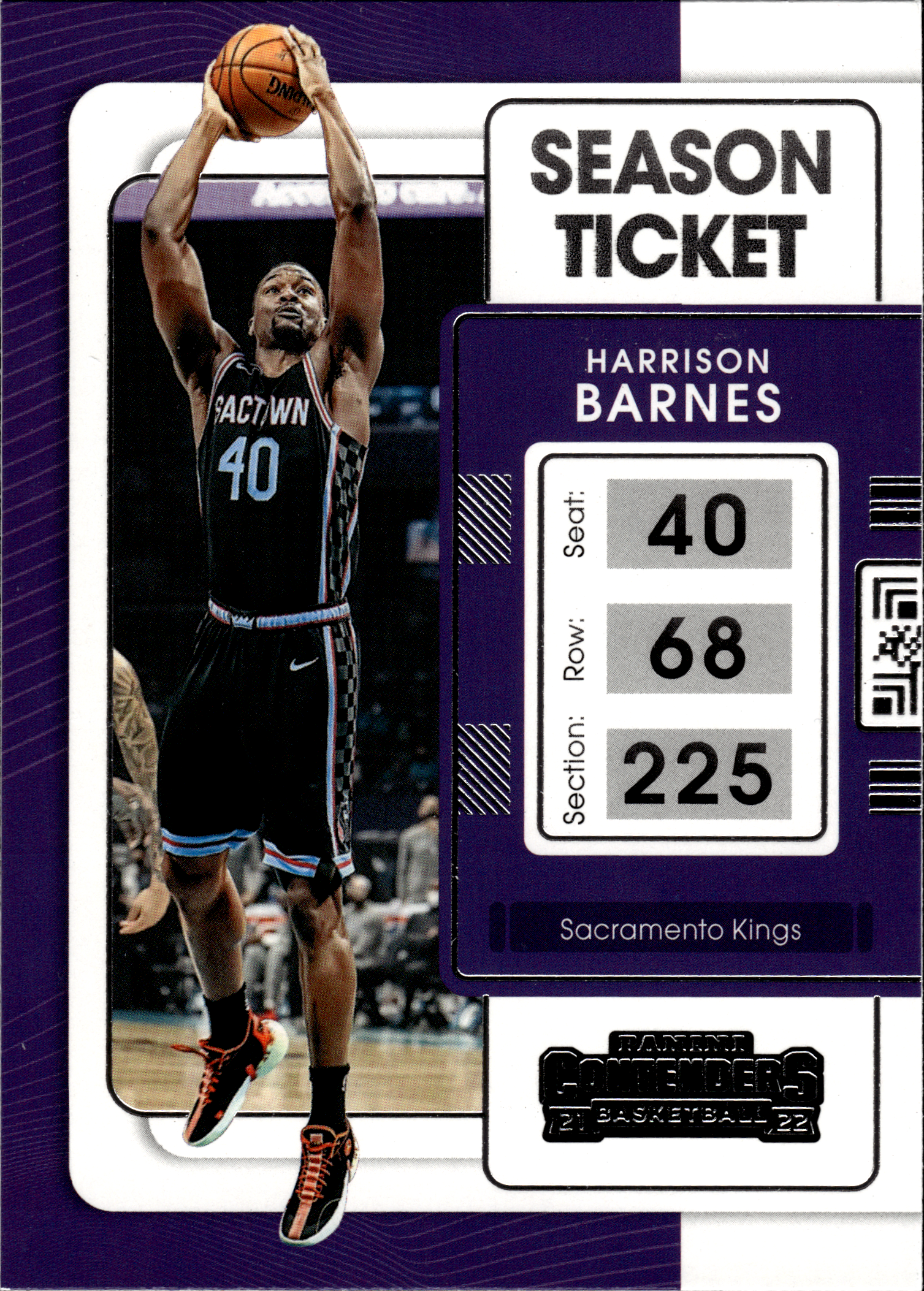 Harrison Barnes - Panini Contenders Season Ticket 2021-22, Nr. 79 (Art.-Nr. SG103589)