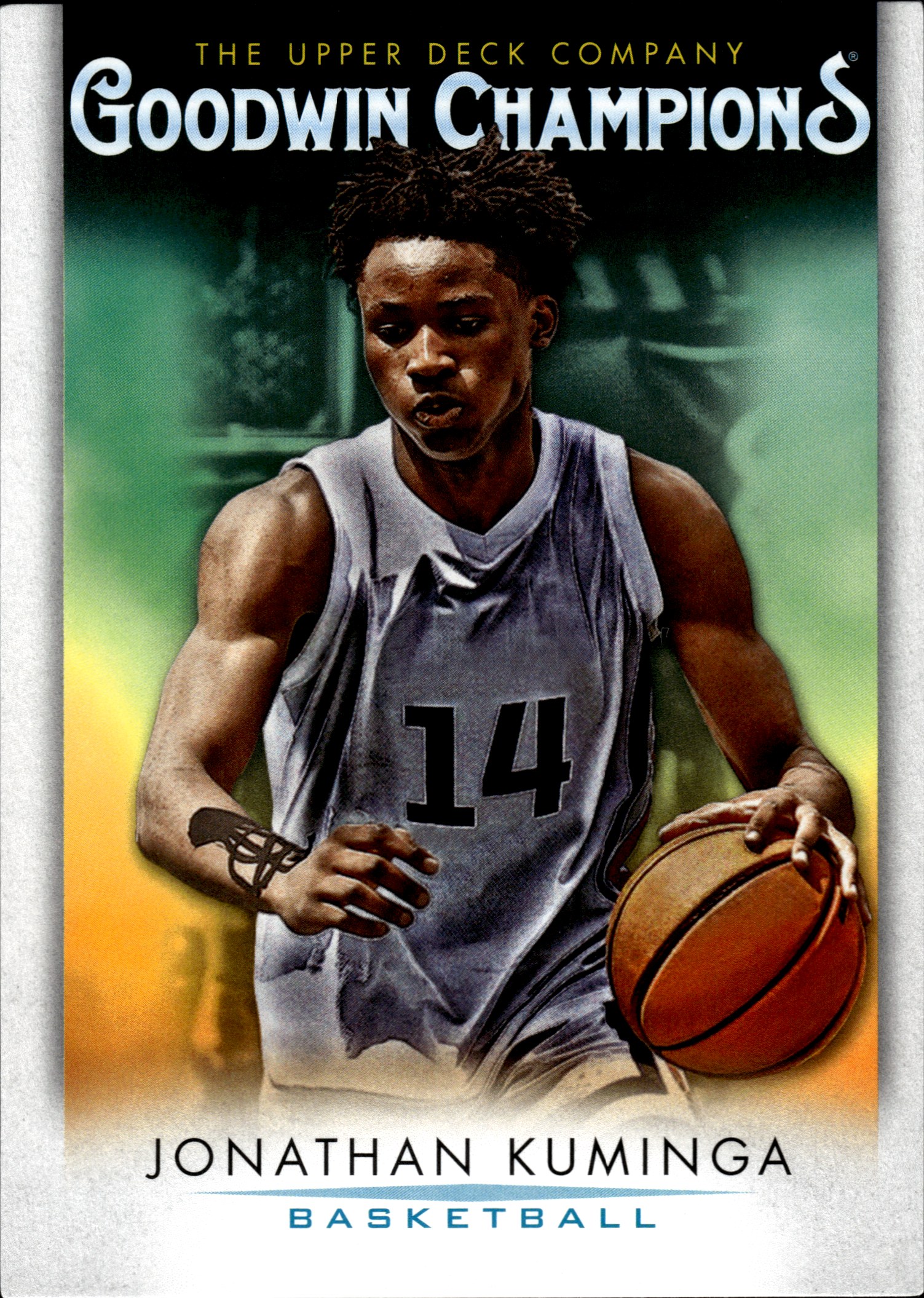 Jonathan Kuminga - Upper Deck Goodwin Champions Base Set 2021, Nr. 35 (Art.-Nr. SG108533)