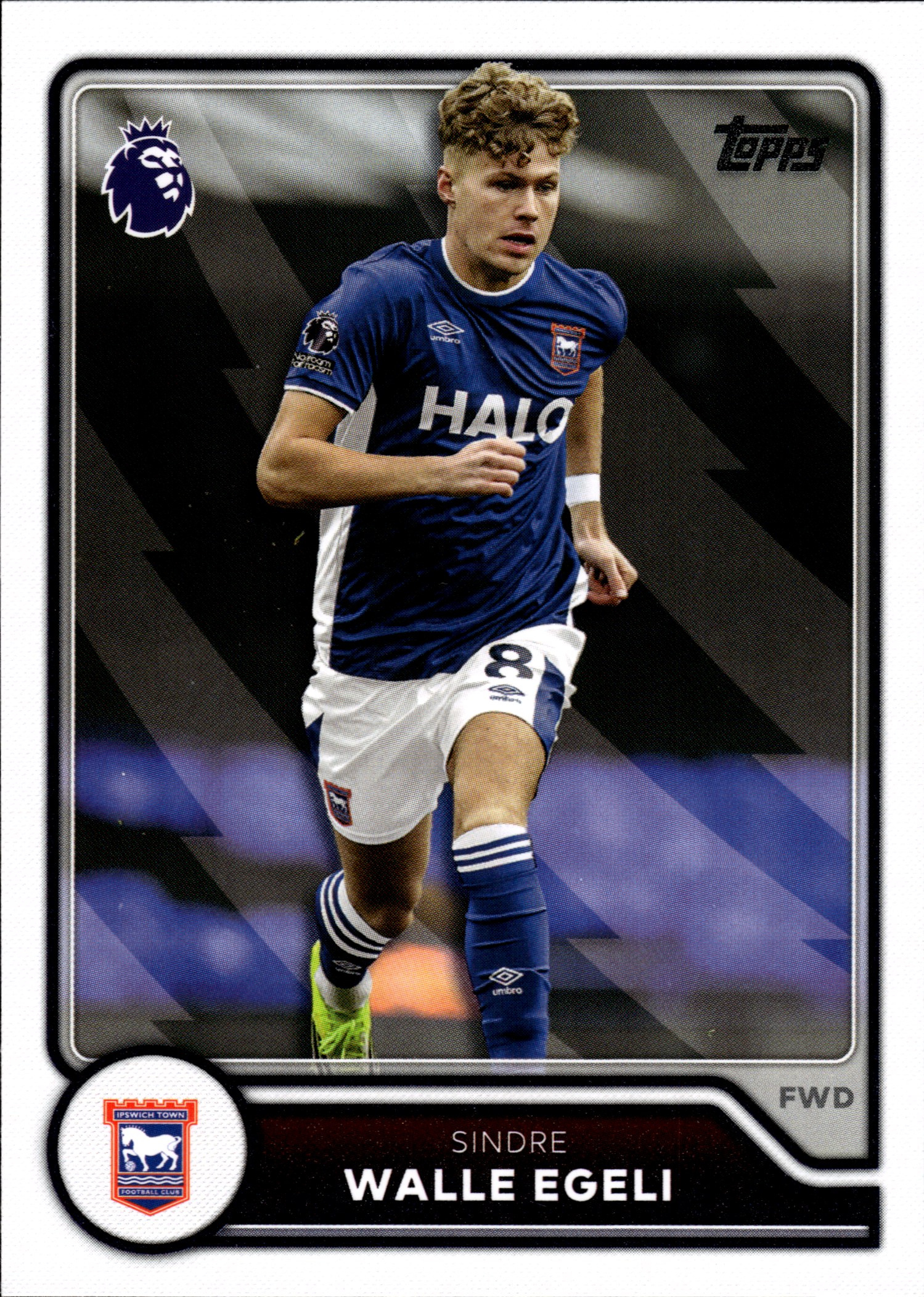 Sindre Walle Egeli - Topps Flagship Premier League Base Set 2026-27, Nr. 283 (Art.-Nr. SG109144)