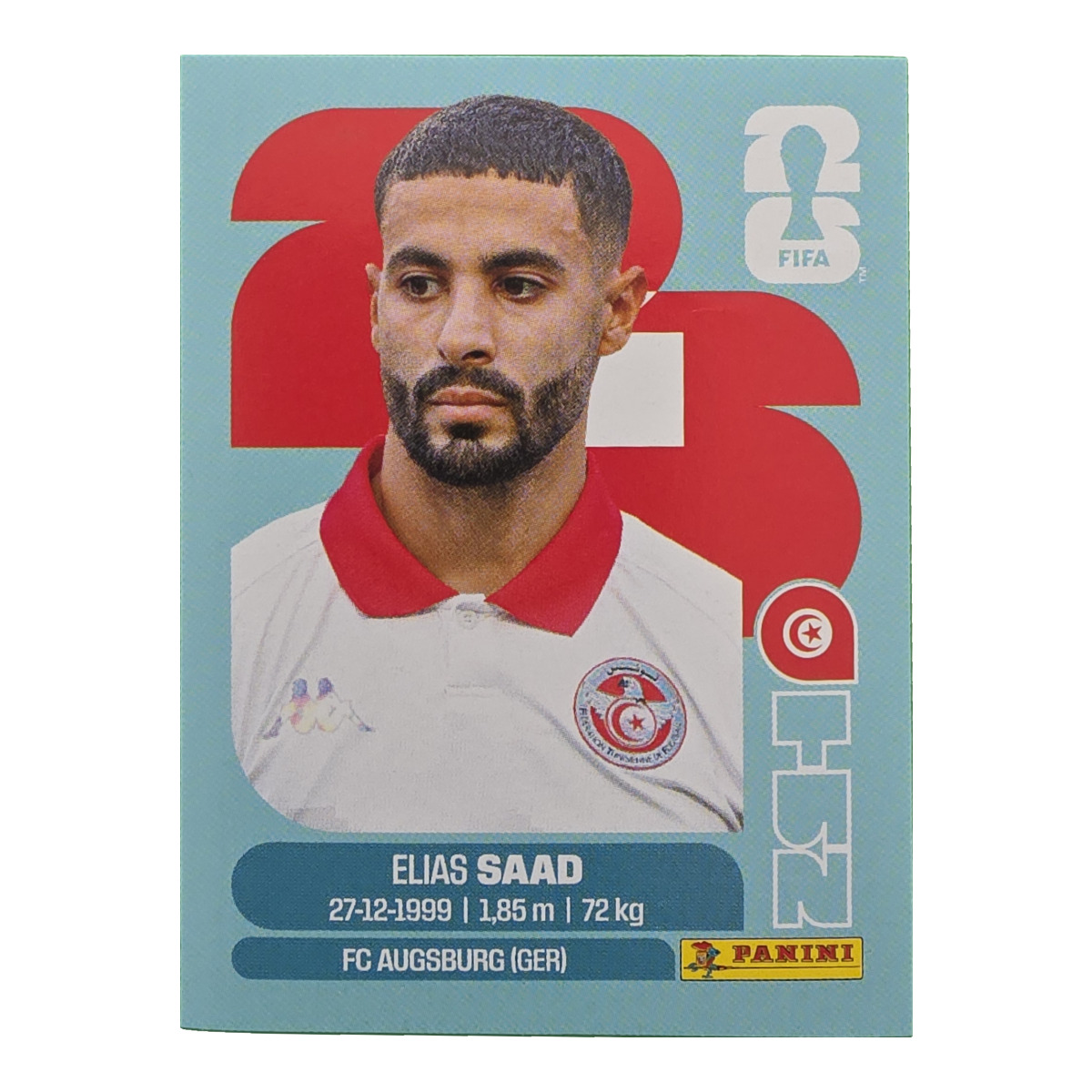 Elias Saad - Tunesien, FIFA WM 2026, Nr. TUN16