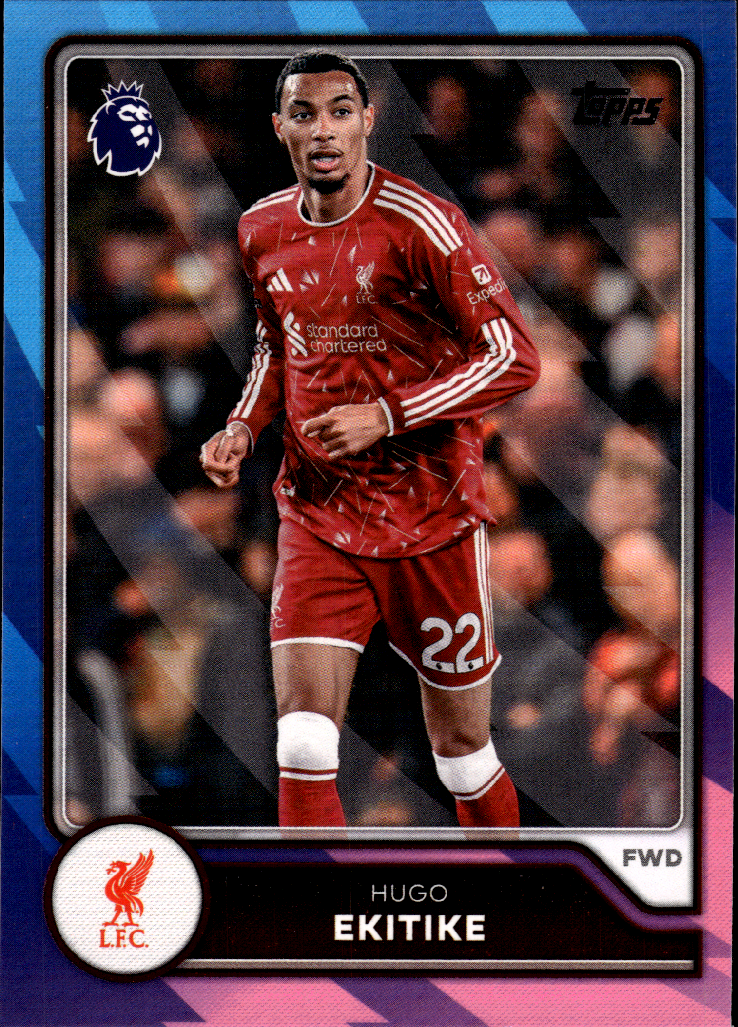 Hugo Ekitike - Topps Flagship Premier League Base Set 2026-27, Nr. 173 – Premier League Parallel (Art.-Nr. SG104760)