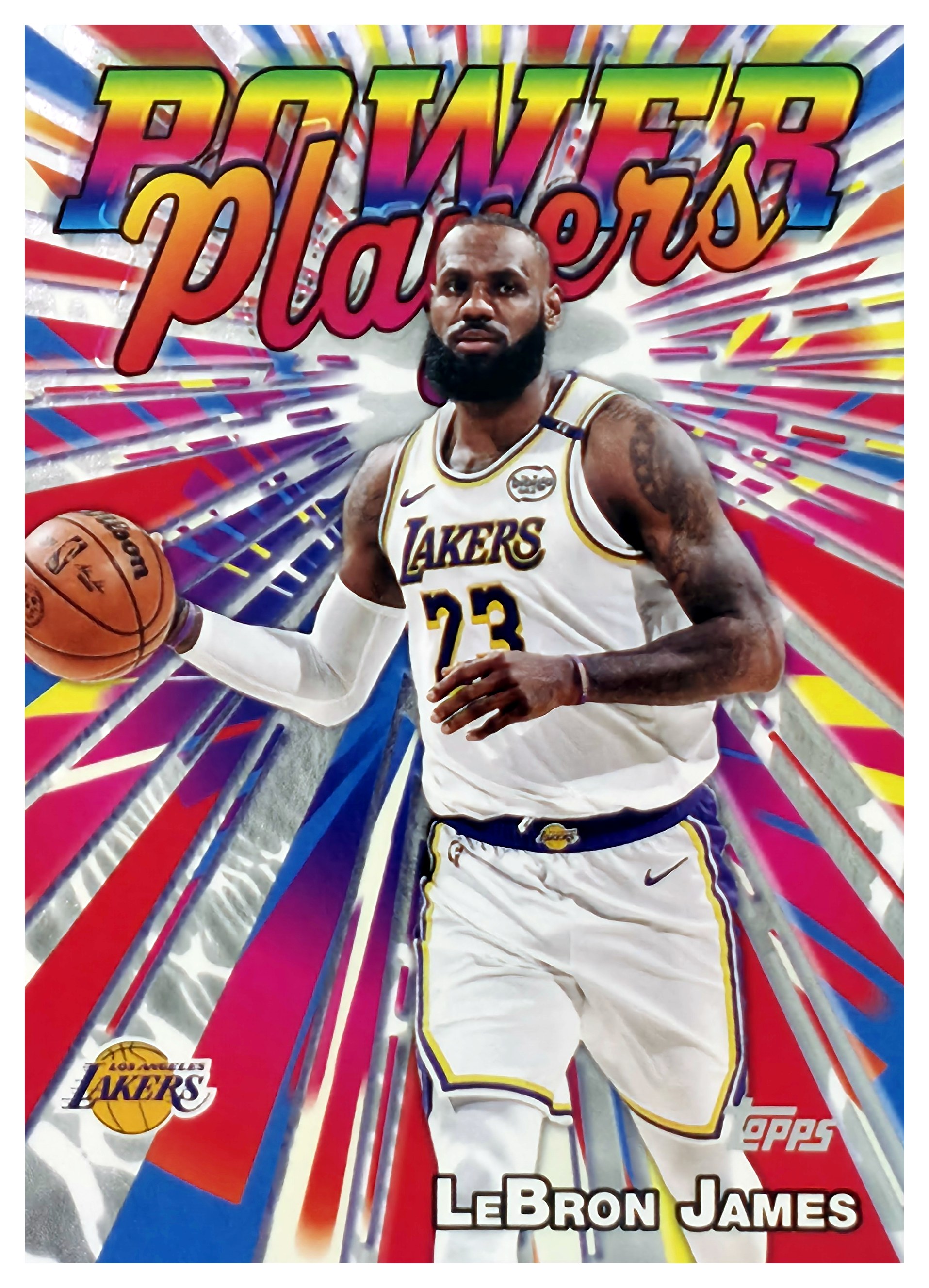 LeBron James - Topps Power Players 2025-26, Nr. PP-7 – Insert (Art.-Nr. SG108798)