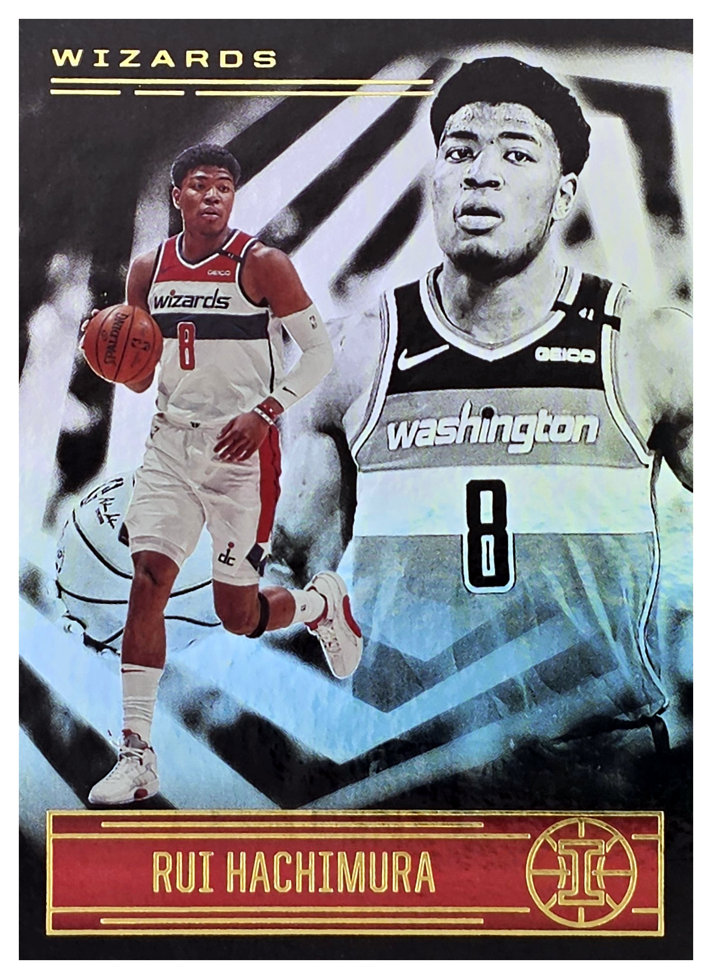 Rui Hachimura - Panini Illusions Base Set 2020-21, Nr. 7 (Art.-Nr. SG104307)