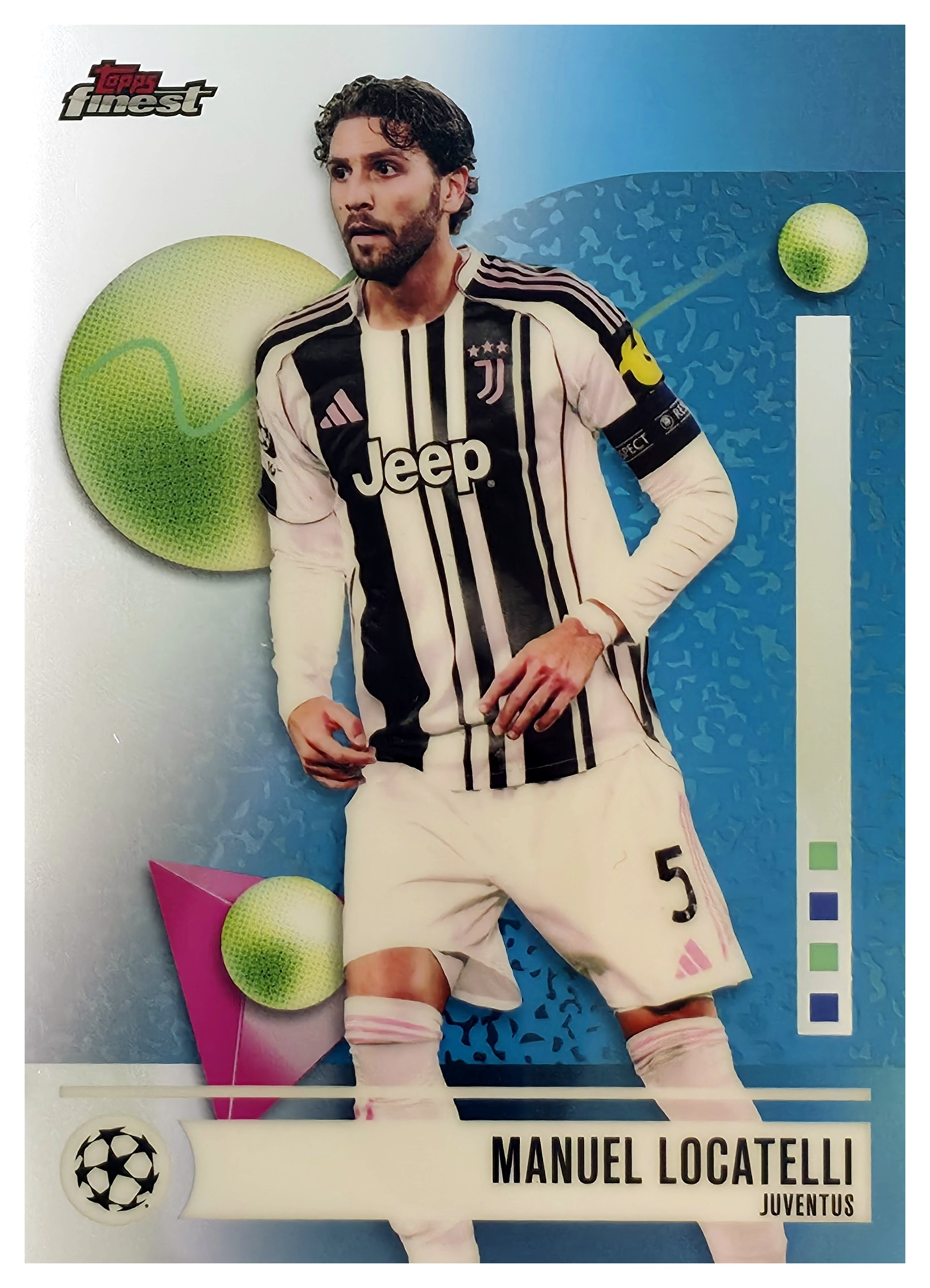Manuel Locatelli - Topps Finest UEFA Club Competitions Base Set 2025-26, Nr. 146 (Art.-Nr. SG109355)
