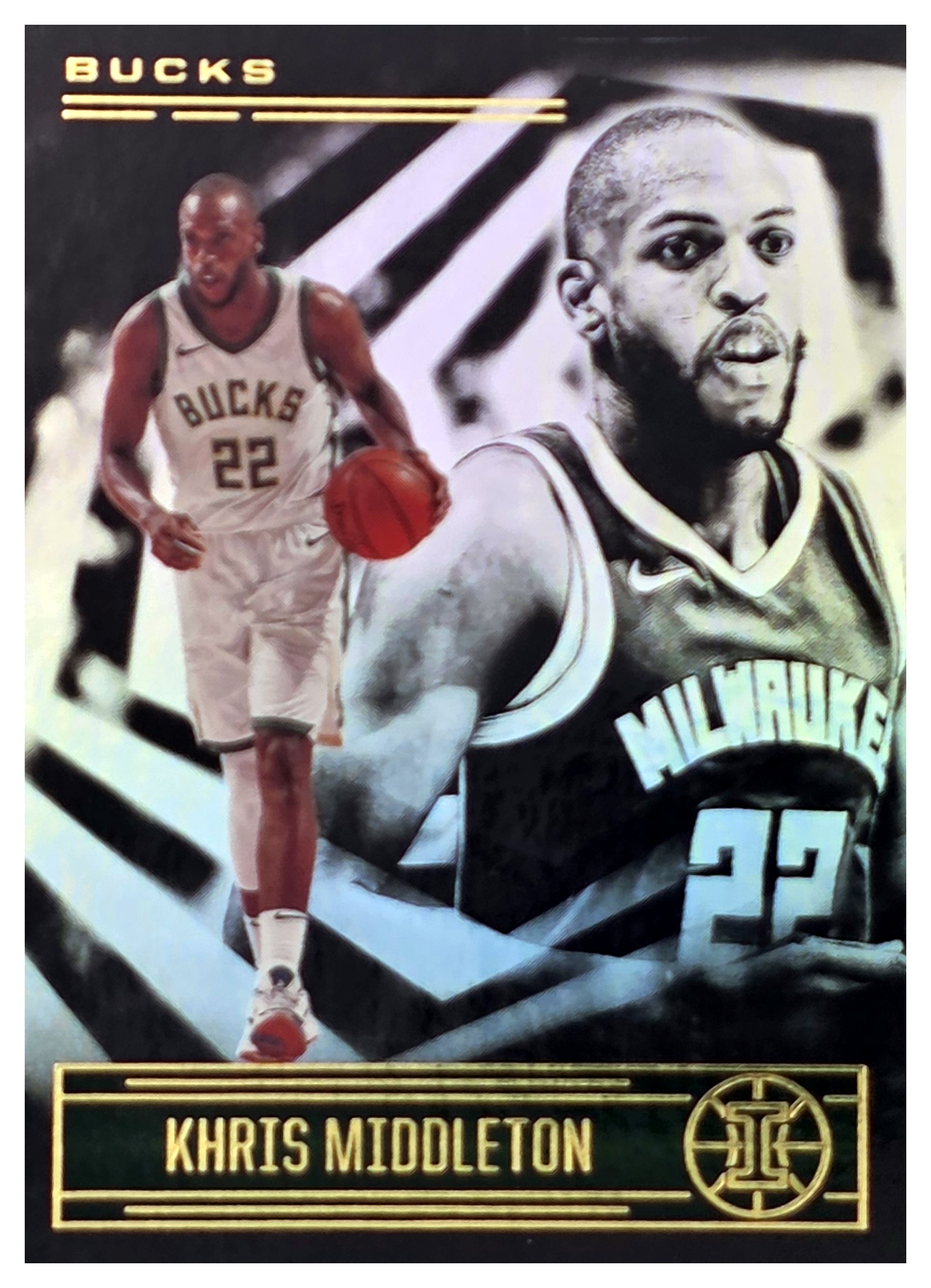 Khris Middleton - Panini Illusions Base Set 2020-21, Nr. 51 (Art.-Nr. SG104448)