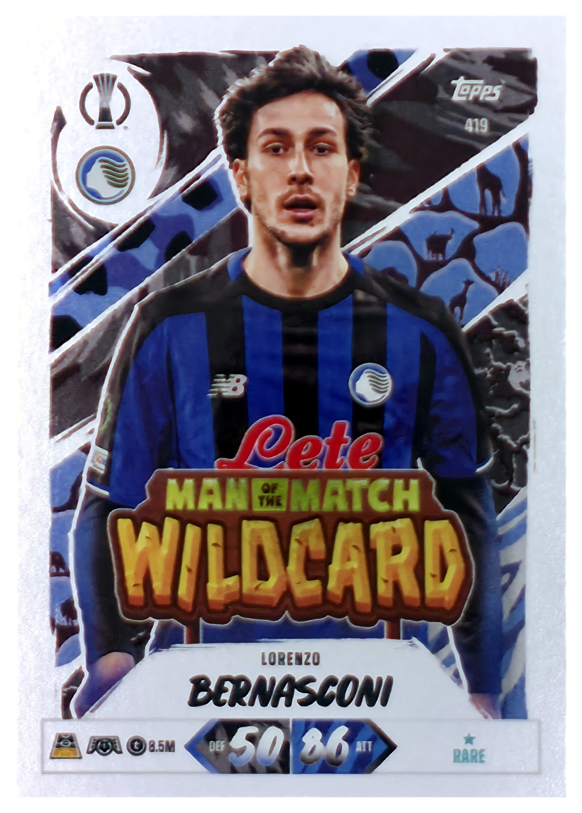 Lorenzo Bernasconi - Topps Match Attax UEFA Club Competitions Man of the Match Wildcard 2026-27, Nr. 419 (Art.-Nr. SG107504)