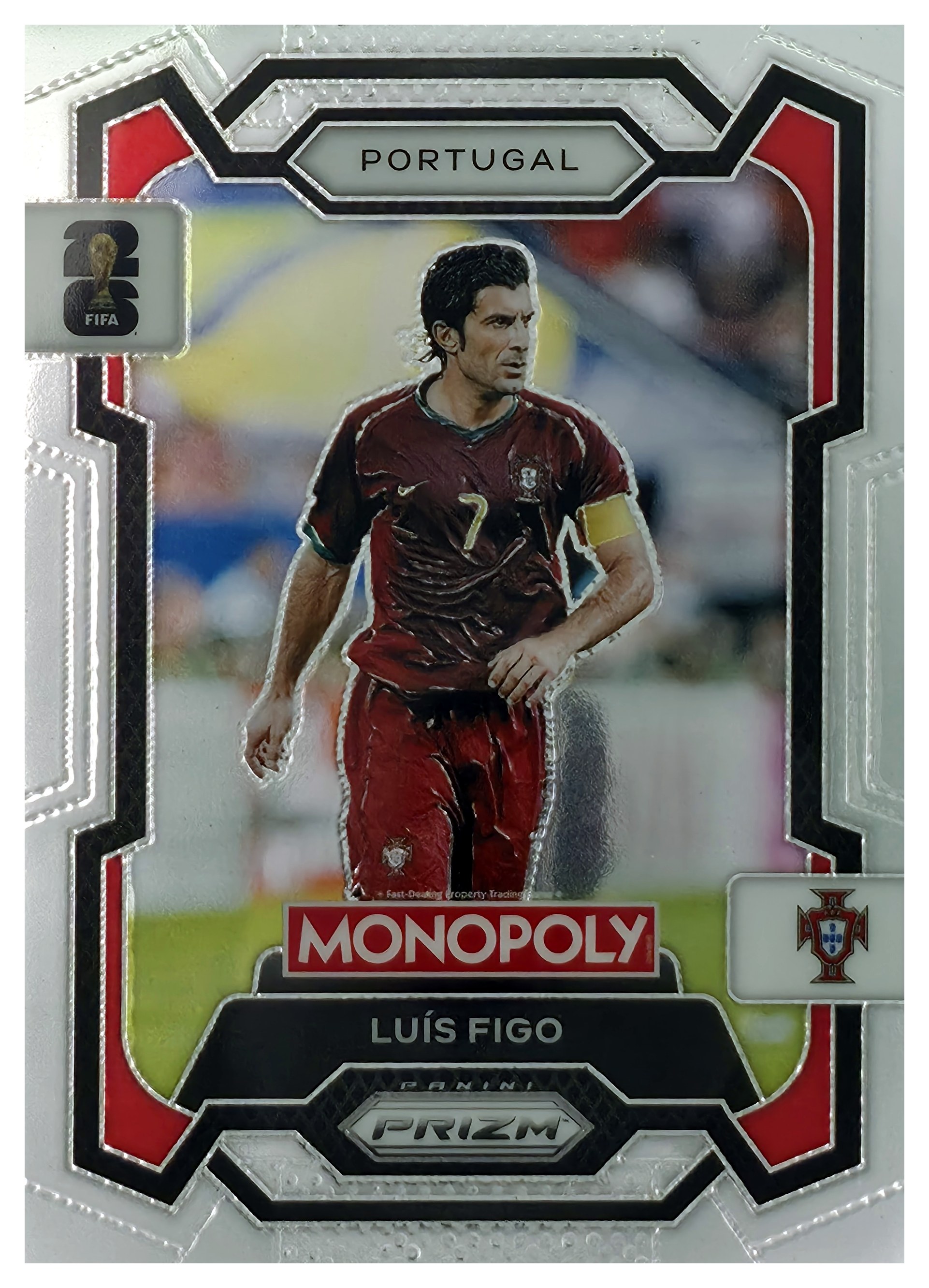 Luís Figo - Panini Prizm Monopoly FIFA World Cup Base Set 2026, Nr. 31 (Art.-Nr. SG109107)
