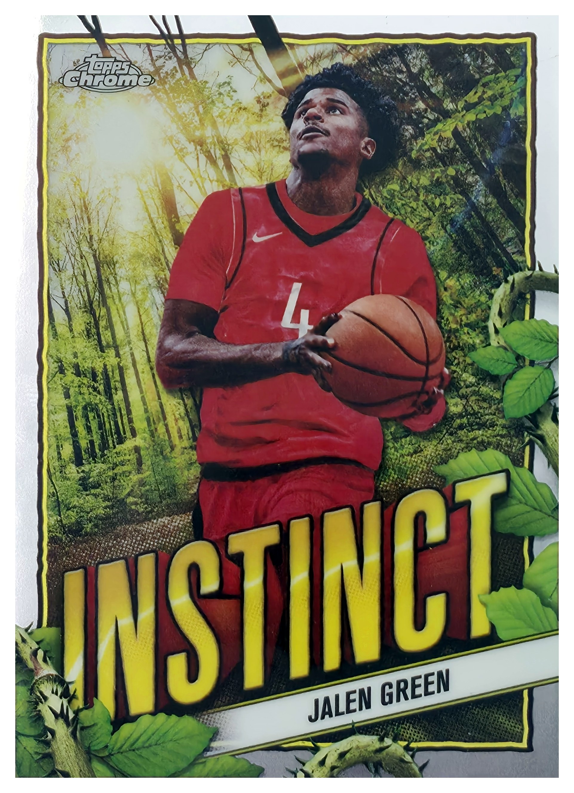 Jalen Green - Topps Chrome Instinct 2024-25, Nr. INS-17 (Art.-Nr. SG108864)