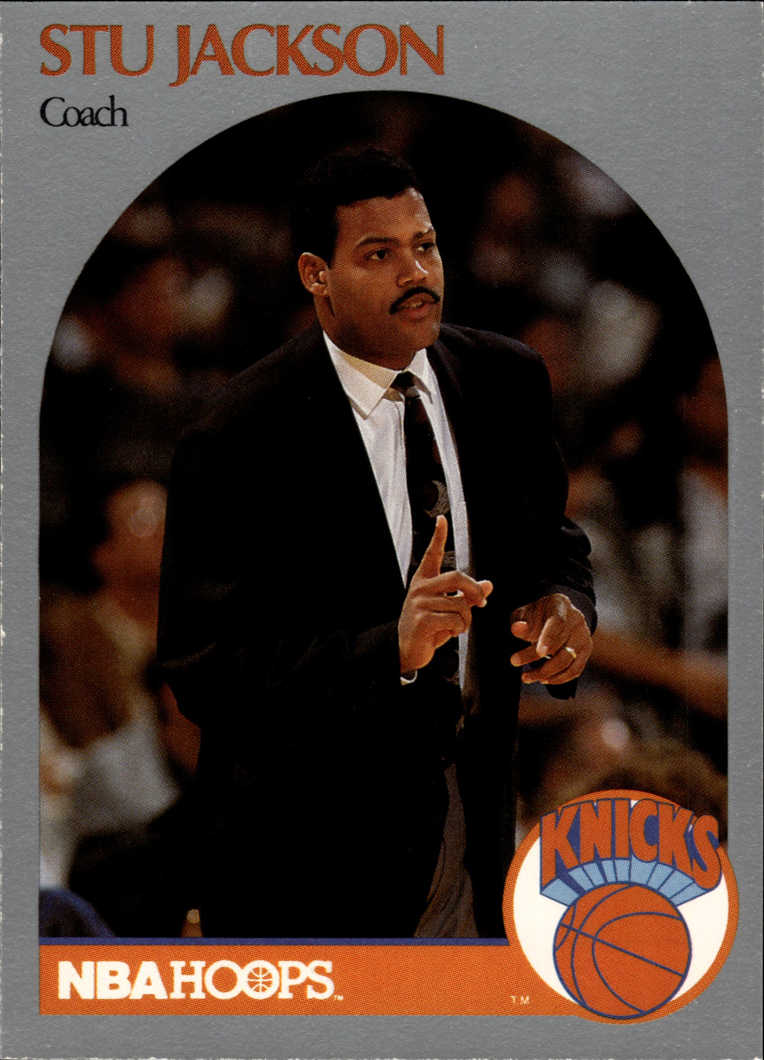 Stu Jackson - NBA Hoops Base Set 1990-91, Nr. 322 (Art.-Nr. SG108547)