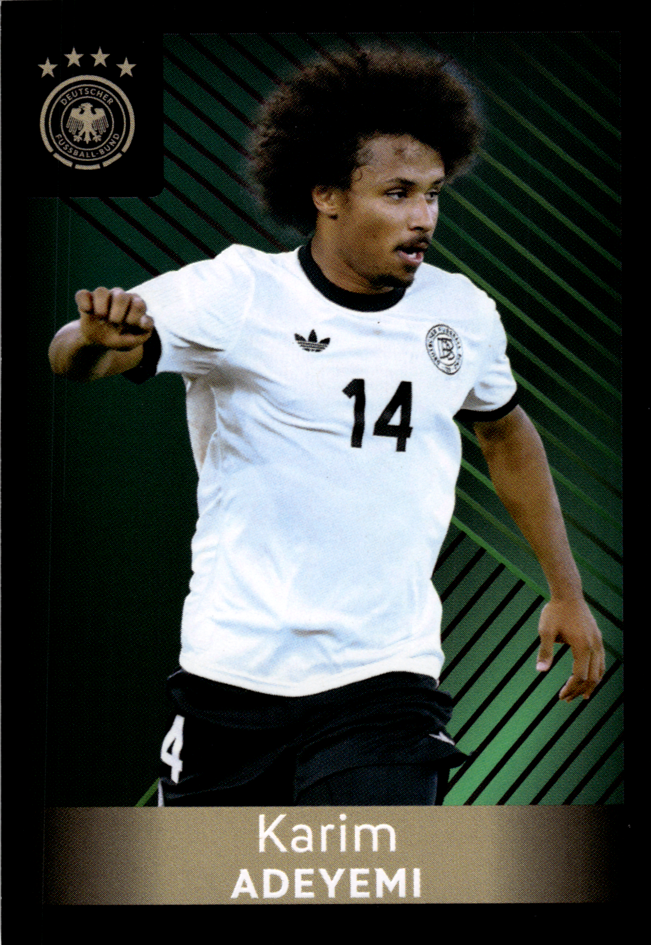 Karim Adeyemi - Panini FIFA World Cup DFB-Sammelkarten 2026, Nr. 50 (Art.-Nr. SG102477)