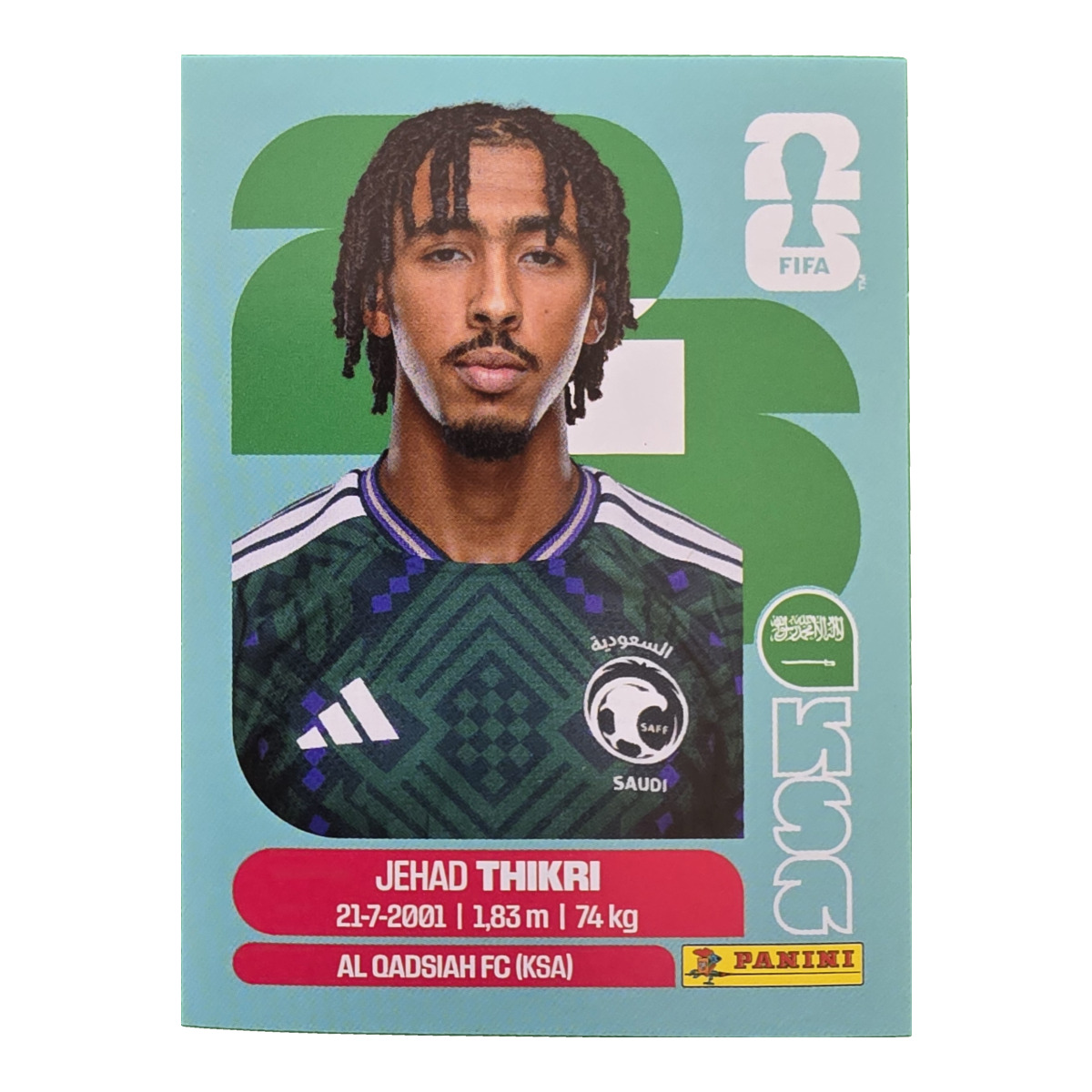 Jihad Thakri - Saudi-Arabien, FIFA WM 2026, Nr. KSA6