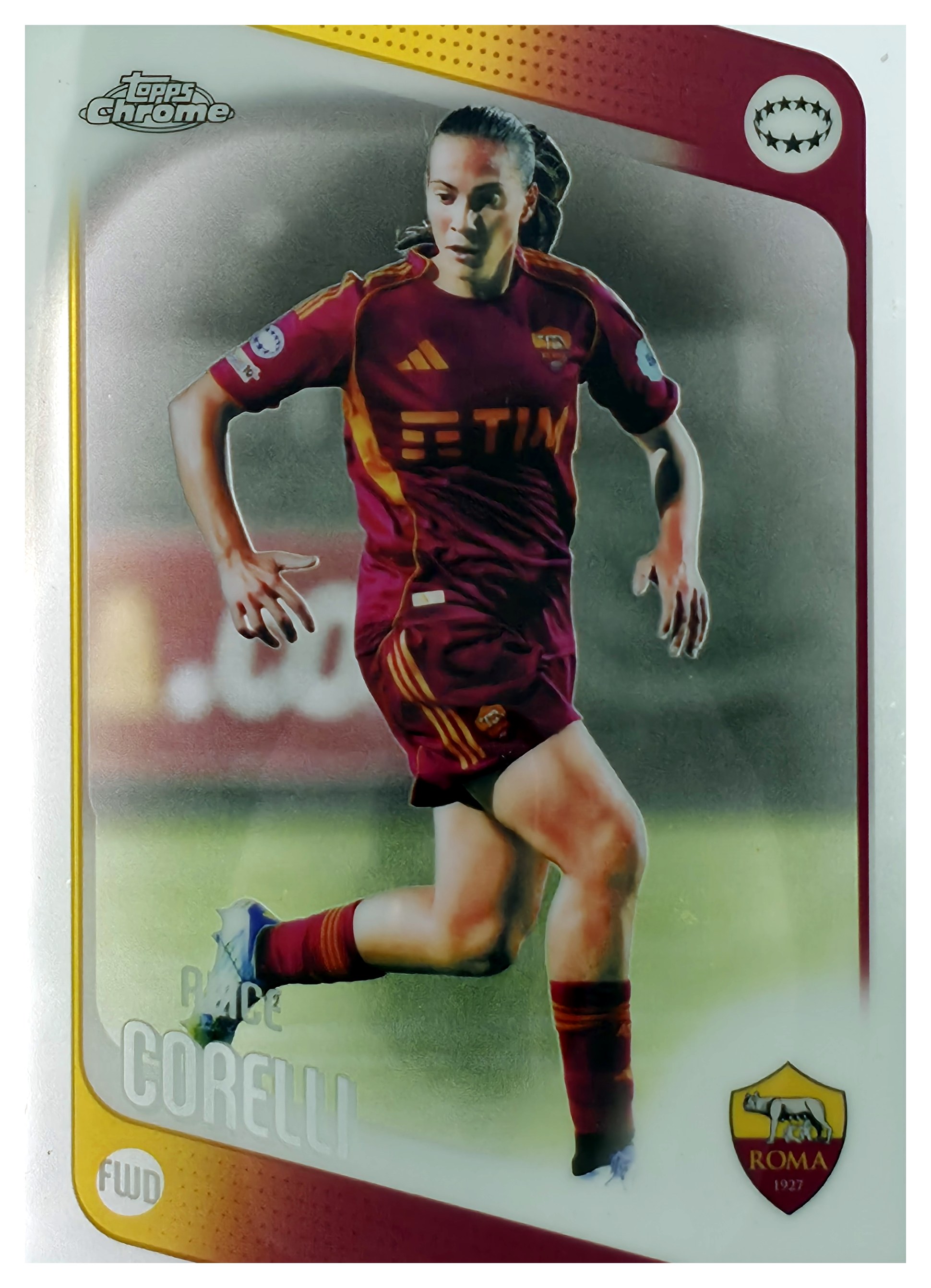 Alice Corelli - Topps Chrome UEFA Women's Champions League Base Set 2025-26, Nr. 85 (Art.-Nr. SG110908)