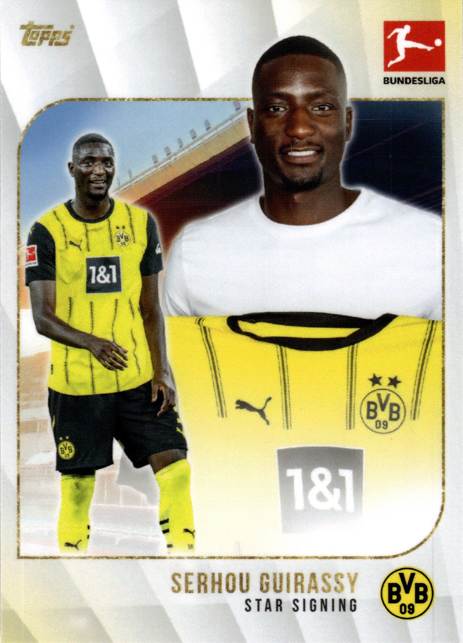 Serhou Guirassy - Topps Bundesliga Summer Signings Star Signing 2024-25 (Art.-Nr. SG107823)