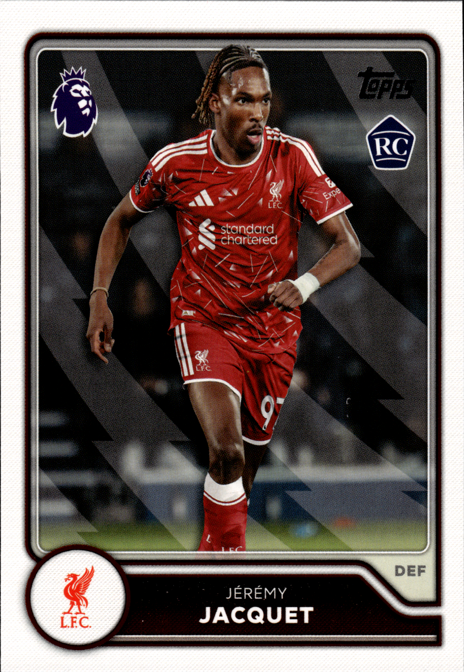 Jérémy Jacquet - Topps Flagship Premier League Base Set 2026-27, Nr. 161 – Rookie Card (Art.-Nr. SG104609)