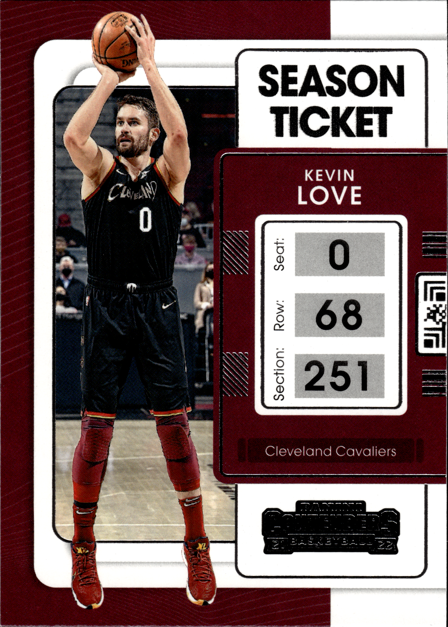 Kevin Love - Panini Contenders Season Ticket 2021-22, Nr. 8 (Art.-Nr. SG103683)