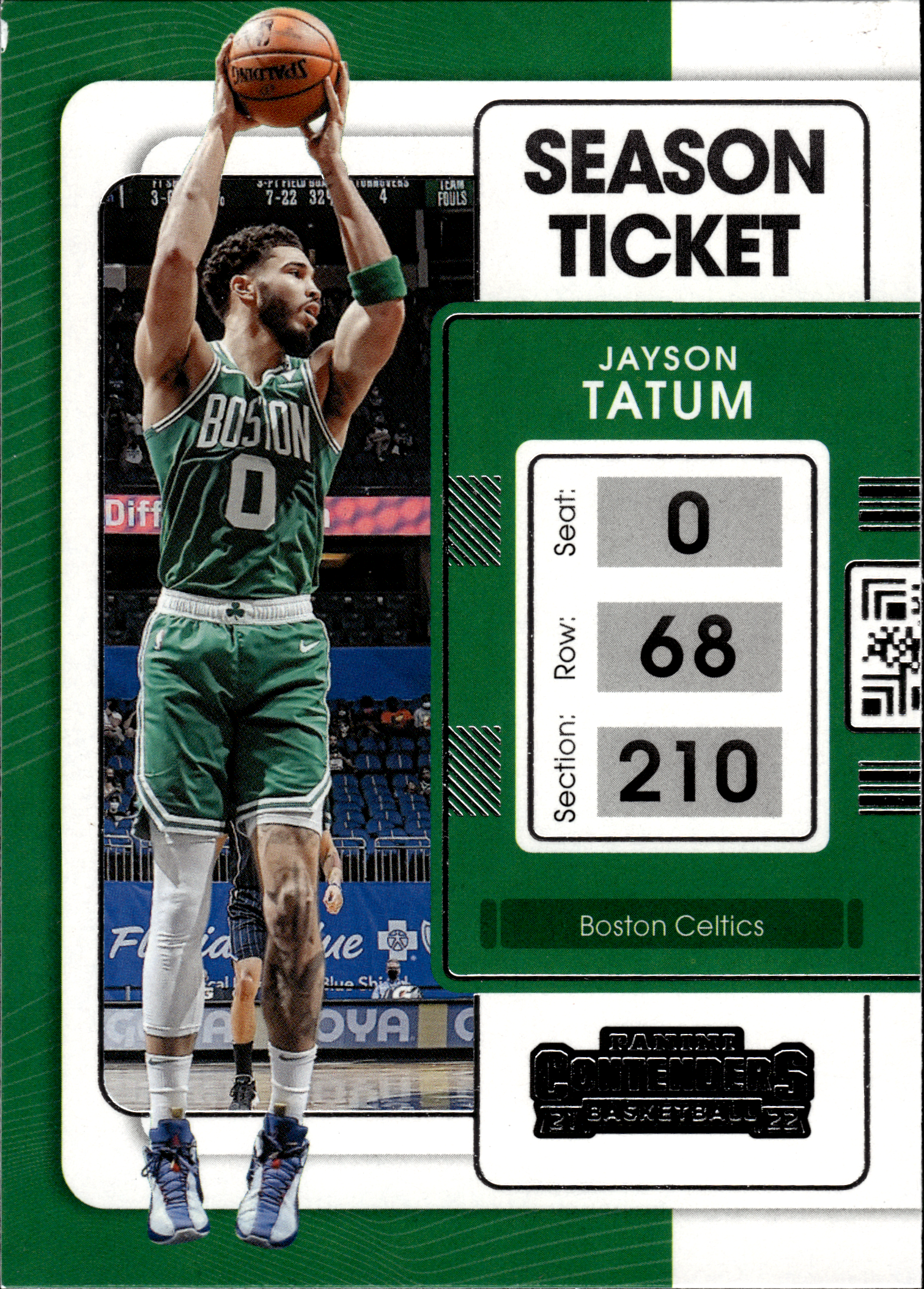 Jayson Tatum - Panini Contenders Season Ticket 2021-22, Nr. 44 (Art.-Nr. SG103613)