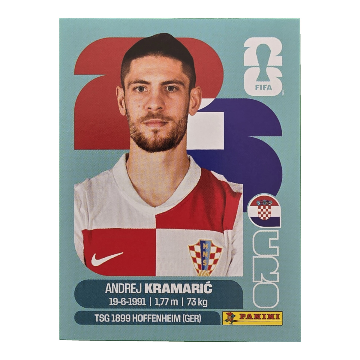 Andrej Kramarić - Kroatien, FIFA WM 2026, Nr. CRO19