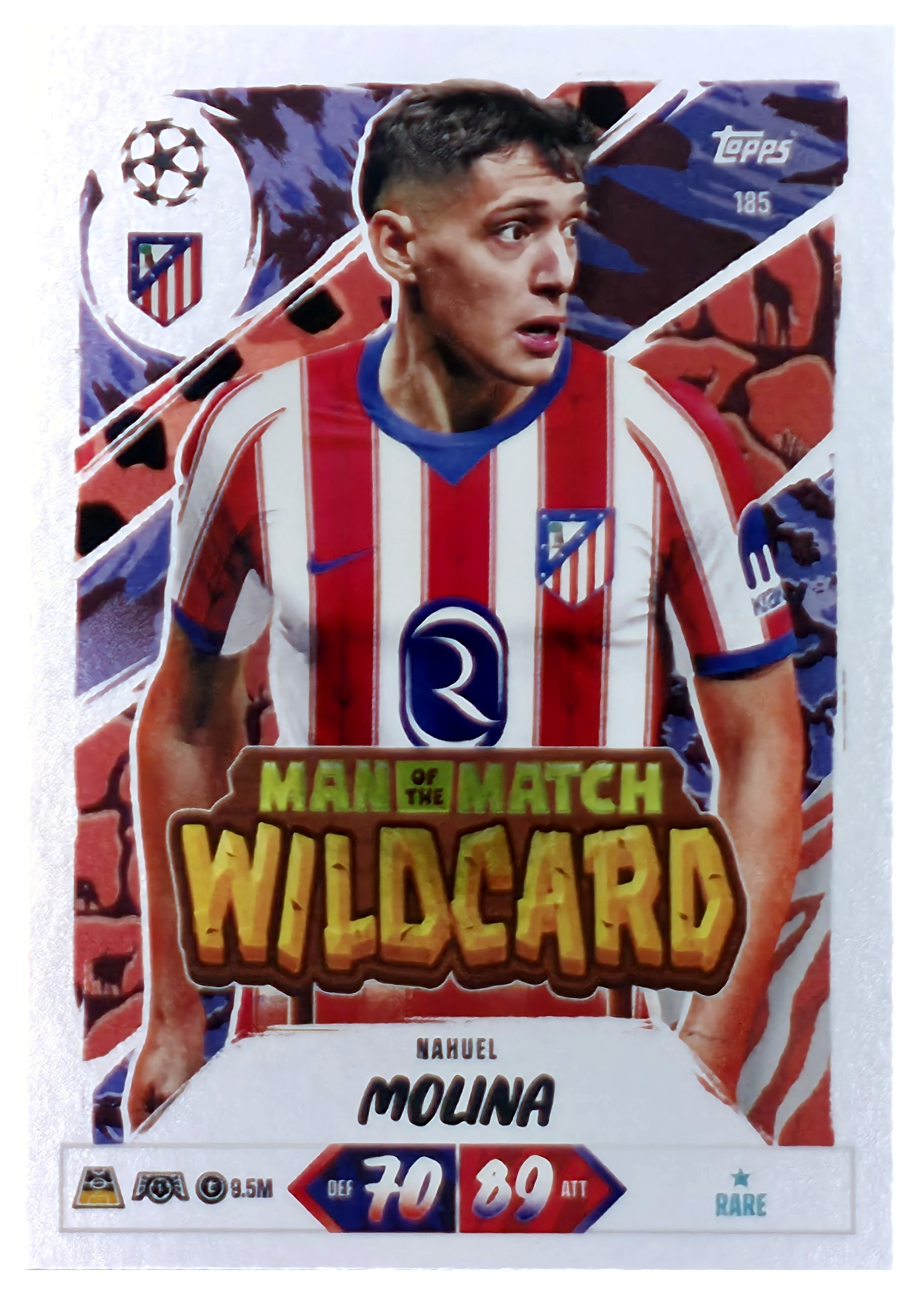 Nahuel Molina - Topps Match Attax UEFA Club Competitions Man of the Match Wildcard 2026-27, Nr. 185 (Art.-Nr. SG107490)