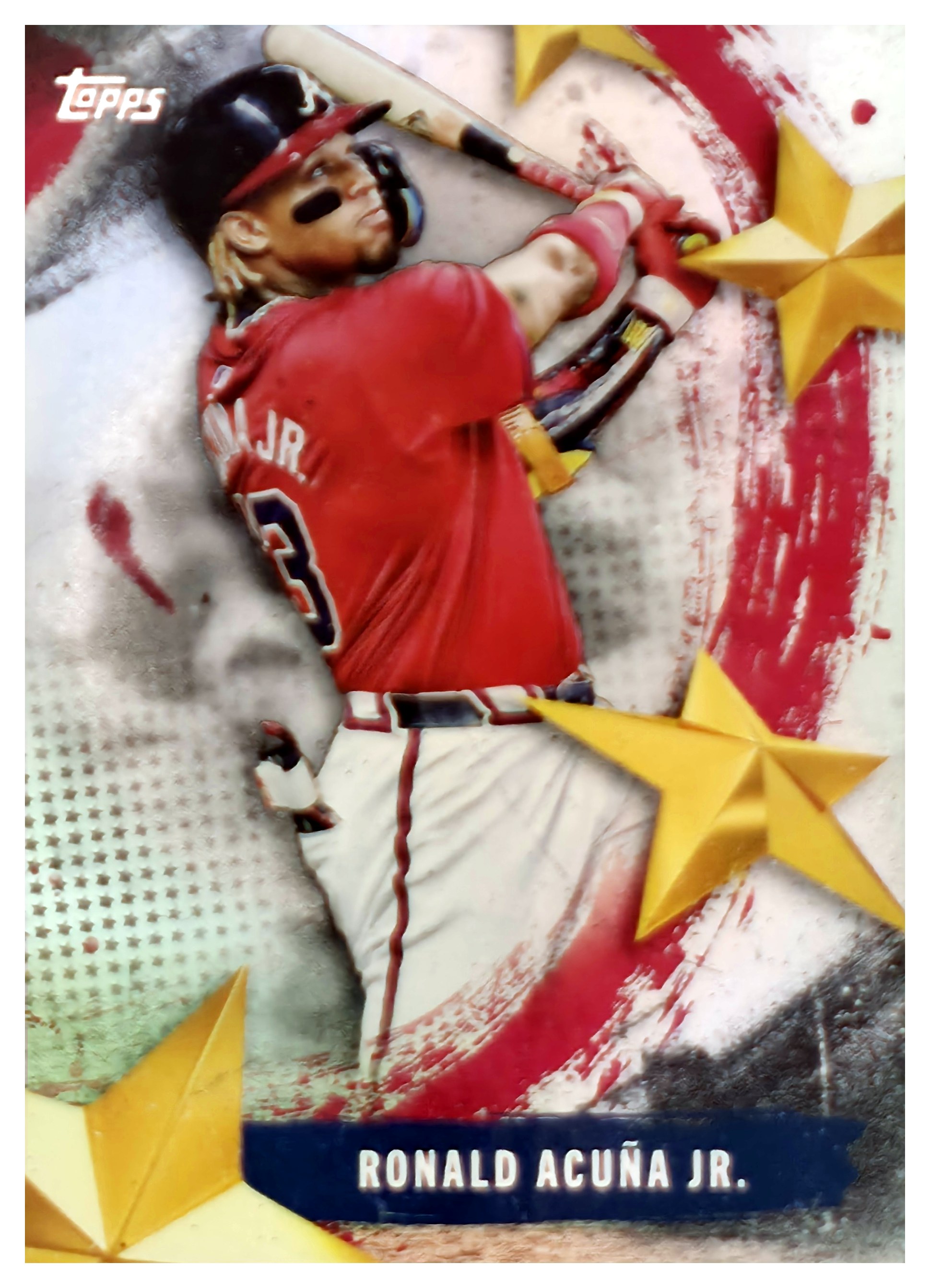 Ronald Acuña Jr. - Topps Stars of MLB 2025, Nr. SMLB-16 – Insert (Art.-Nr. SG109550)