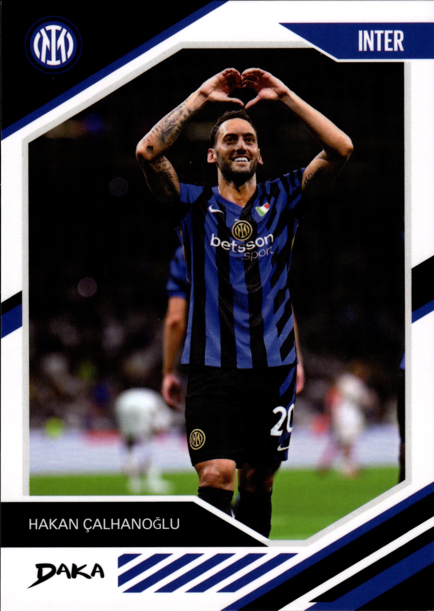 Hakan Çalhanoğlu - DAKA Inter Top Audience Base Set 2025-26, Nr. IN-5-B (Art.-Nr. SG109993)