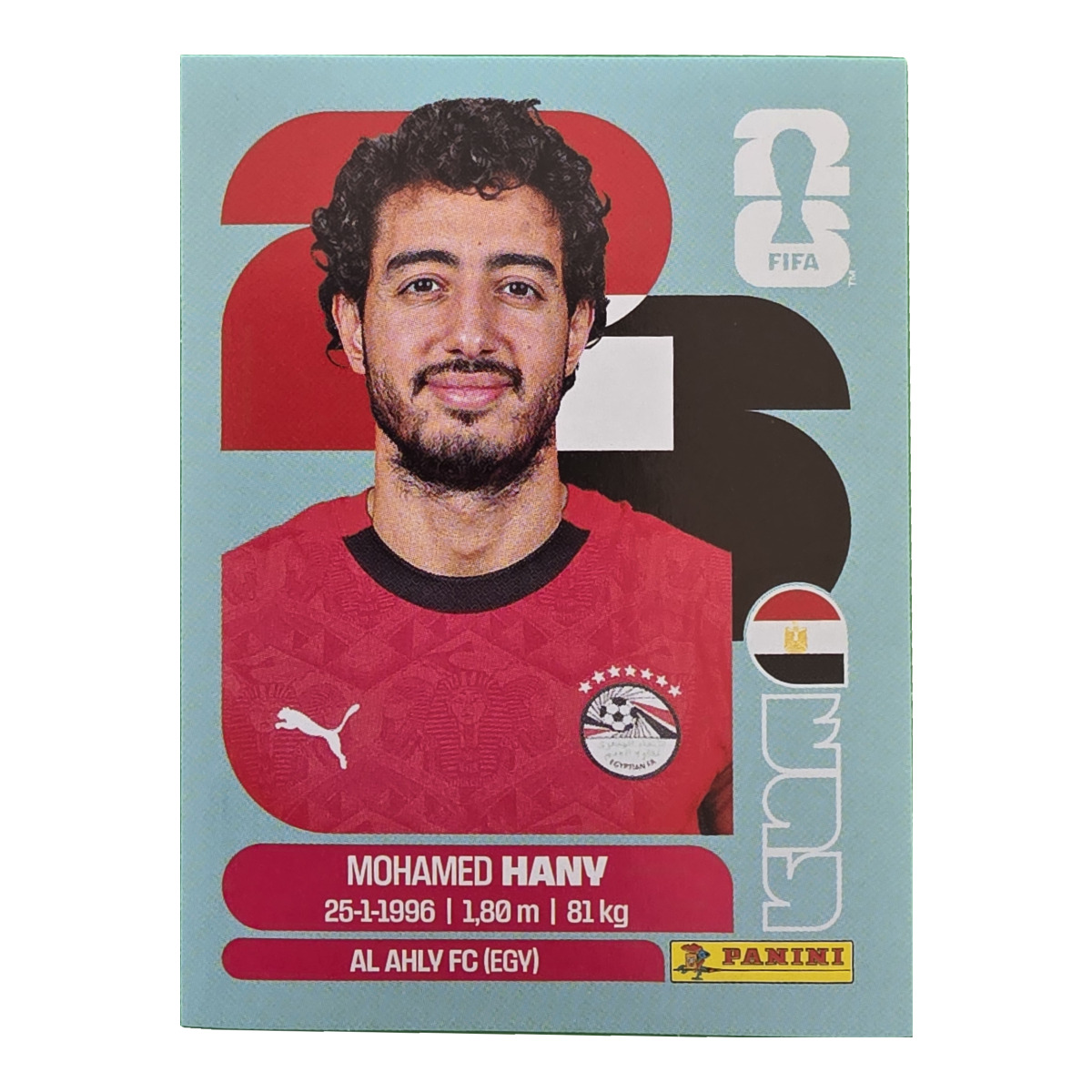 Mohamed Hany - Ägypten, FIFA WM 2026, Nr. EGY3