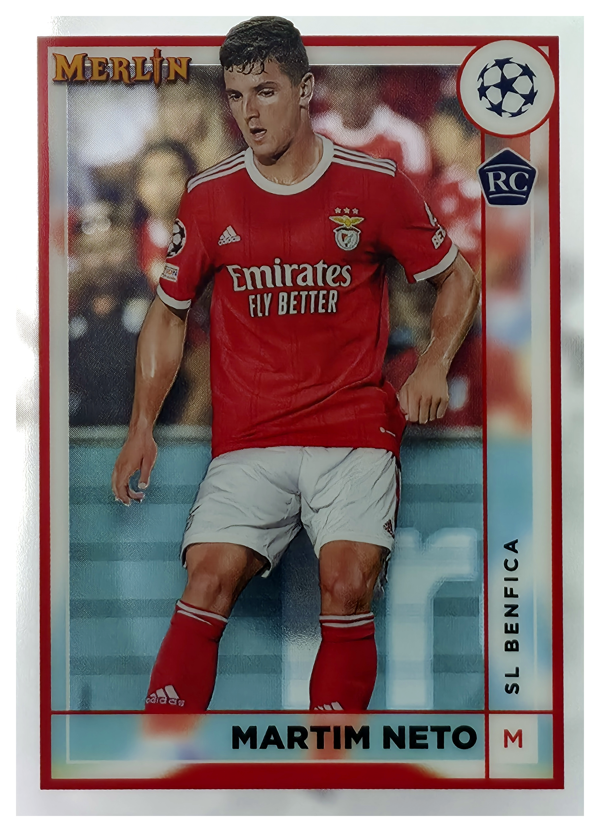 Martim Neto - Topps Merlin Chrome UEFA Club Competitions Base Set 2022-23, Nr. 144 – Rookie Card (Art.-Nr. SG106384)