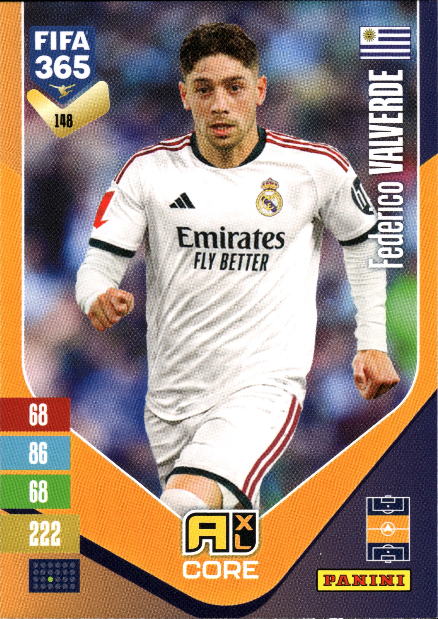 Federico Valverde - Panini Adrenalyn XL FIFA 365 Base Set 2026-27, Nr. 148 (Art.-Nr. SG110083)