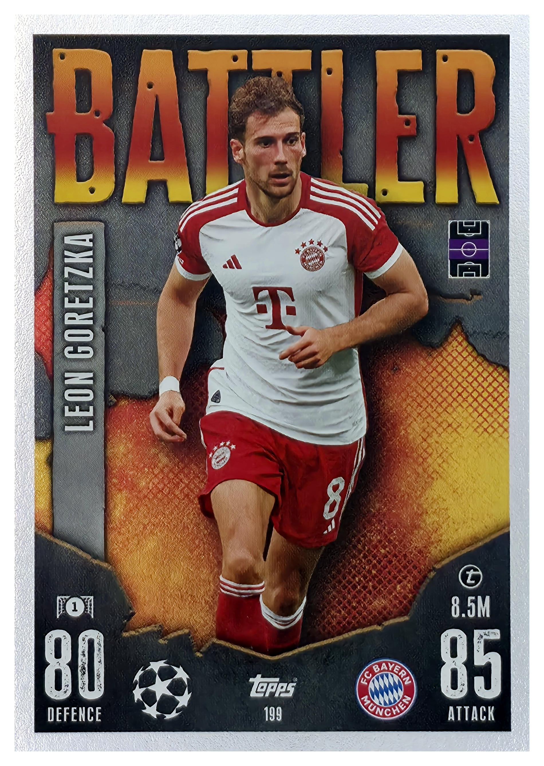 Leon Goretzka - Topps Match Attax UEFA Club Competitions Battler 2023-24, Nr. 199 (Art.-Nr. SG106437)