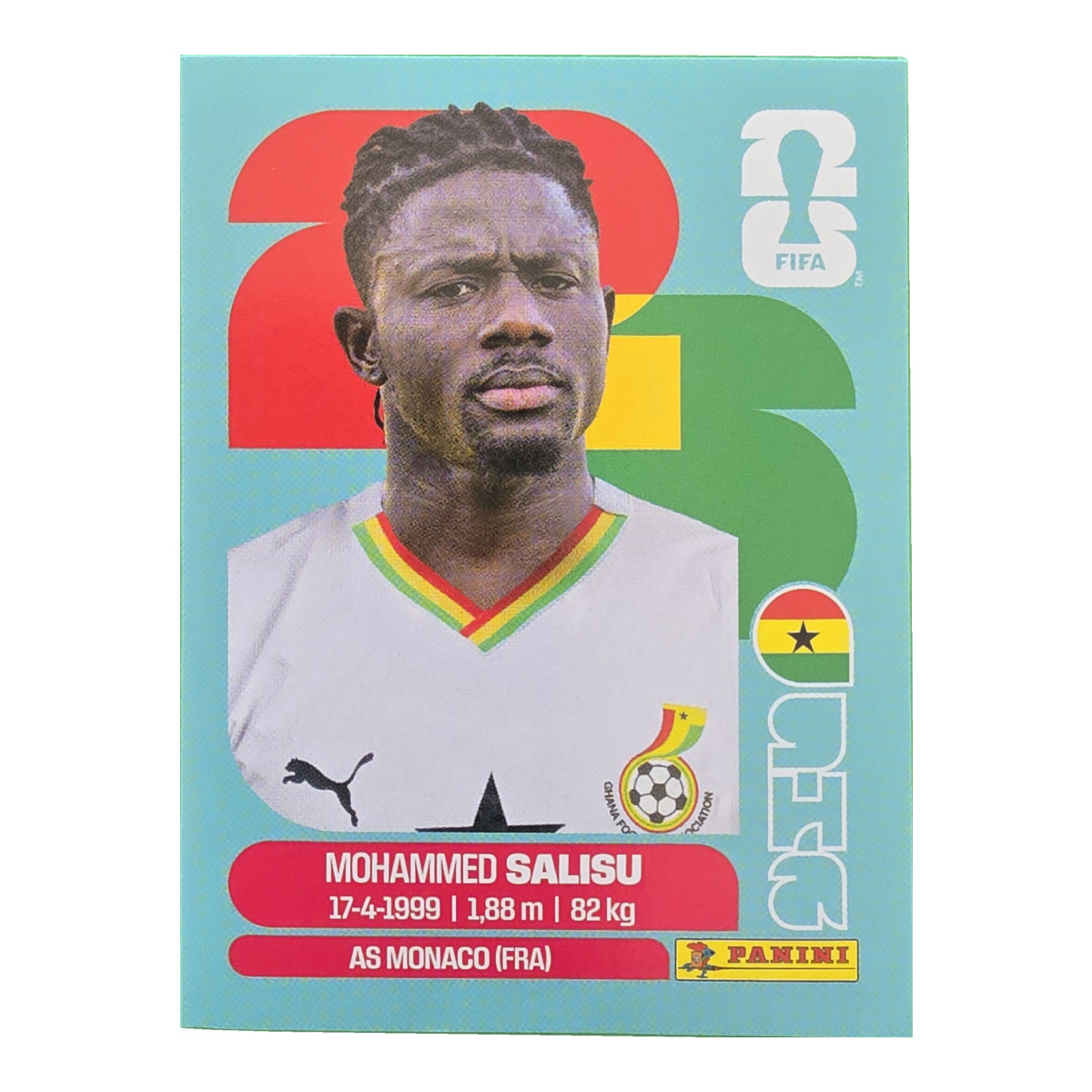 Mohammed Salisu - Ghana, FIFA WM 2026, Nr. GHA4