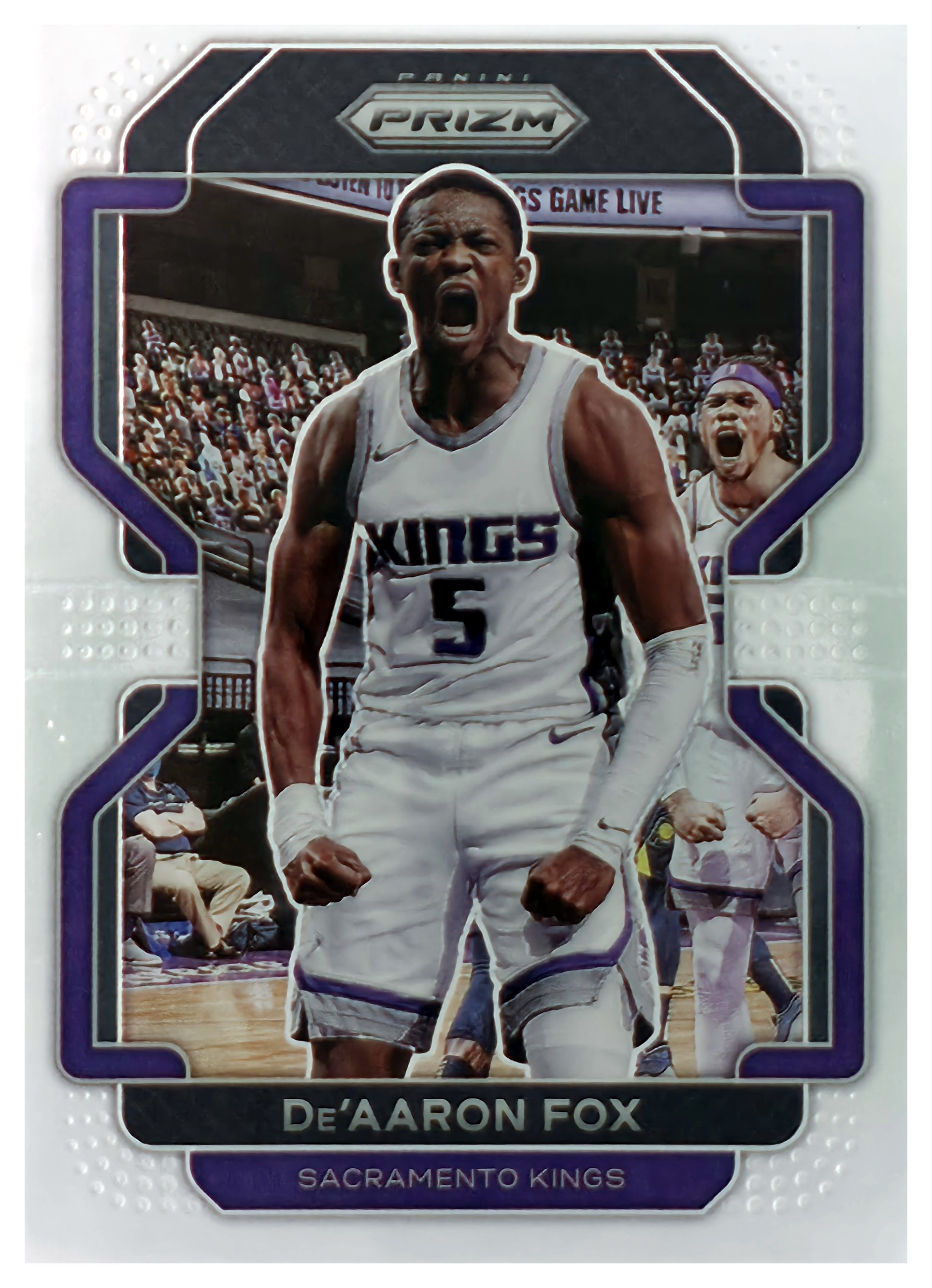 De'Aaron Fox - Panini Prizm Base Set 2021-22, Nr. 148 (Art.-Nr. SG108330)