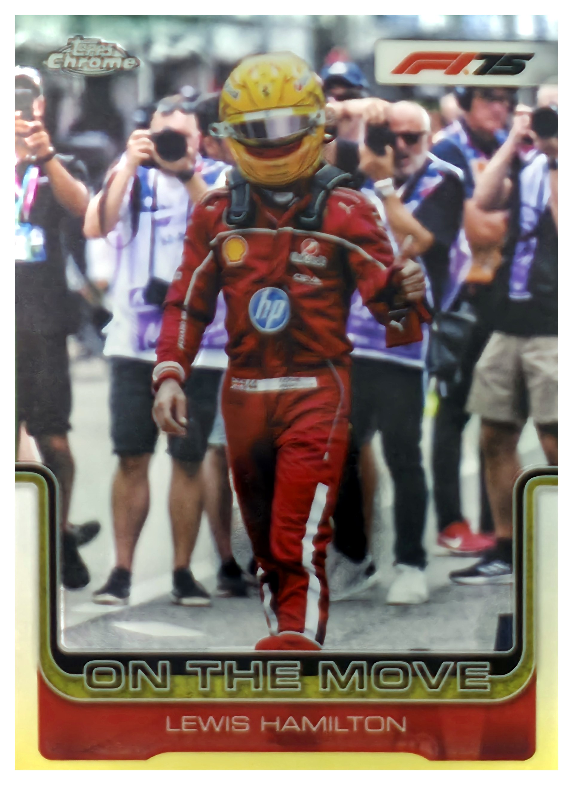 Lewis Hamilton - Topps Chrome Formula 1 On the Move 2025, Nr. 191 (Art.-Nr. SG108975)