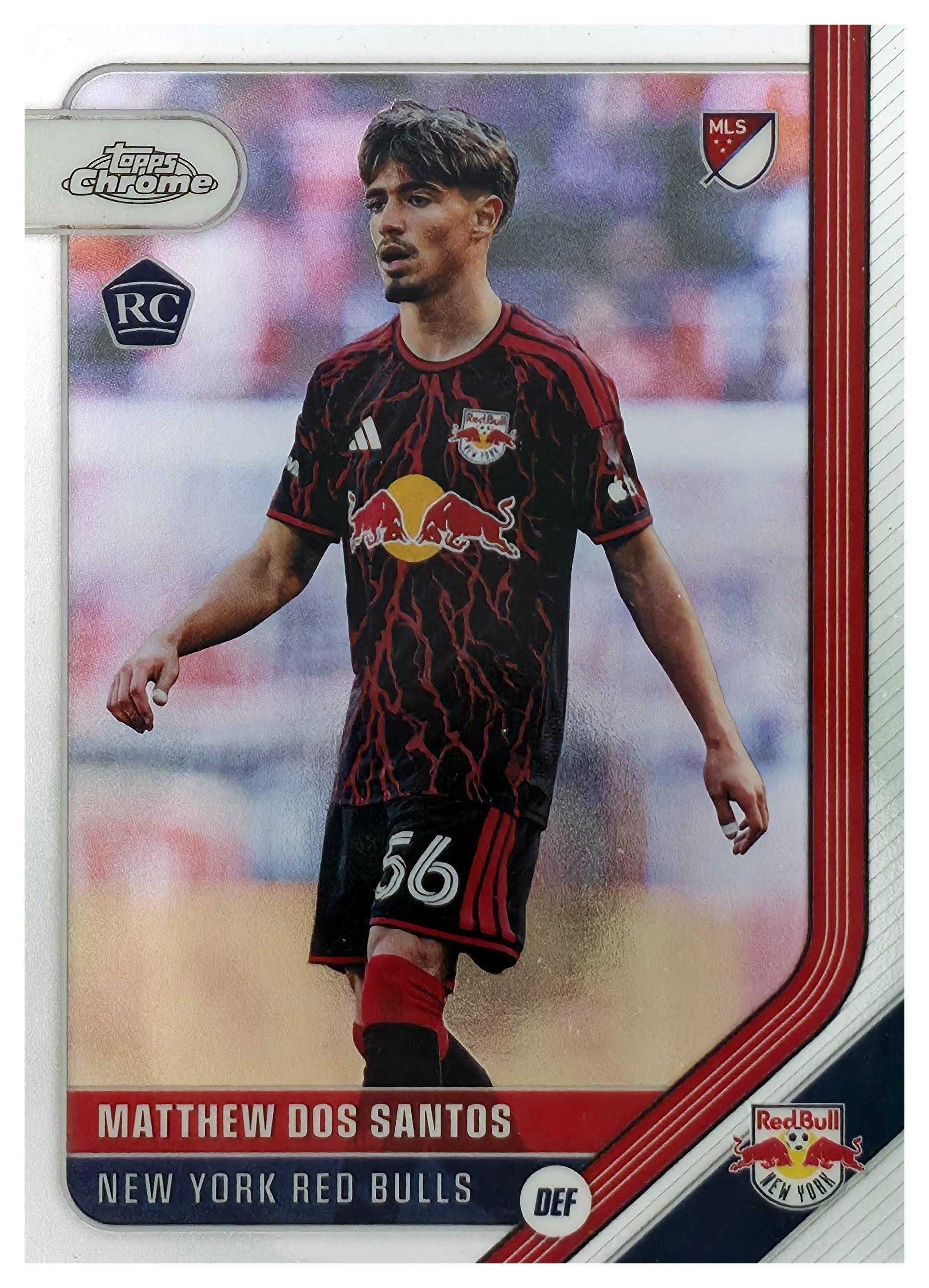 Matthew Dos Santos - Topps Chrome MLS Base Set 2026, Nr. 21 – Rookie Card (Art.-Nr. SG110711)