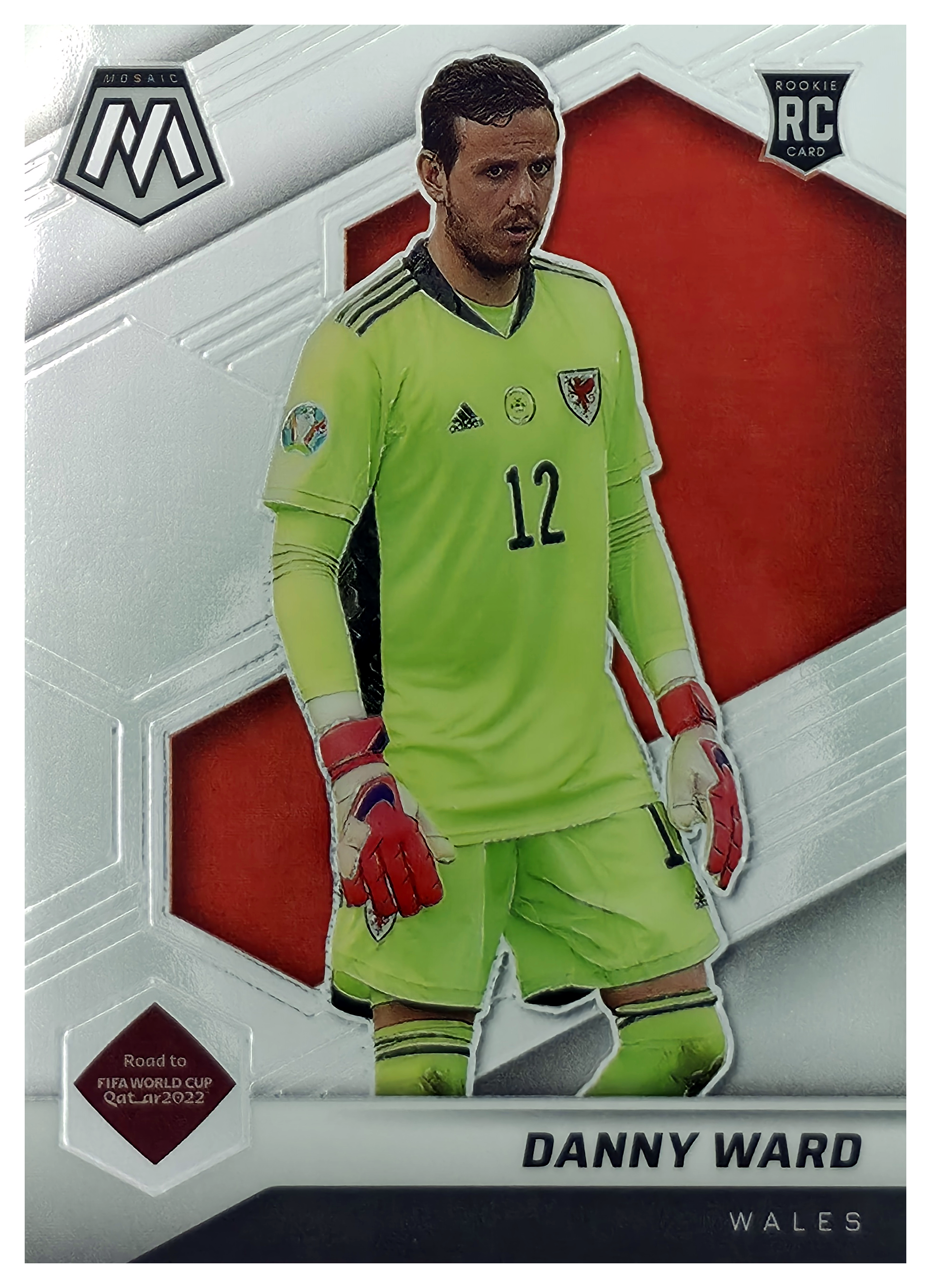 Danny Ward - Panini Mosaic FIFA Road to World Cup Base Set 2021-22, Nr. 81 – Rookie Card (Art.-Nr. SG105967)