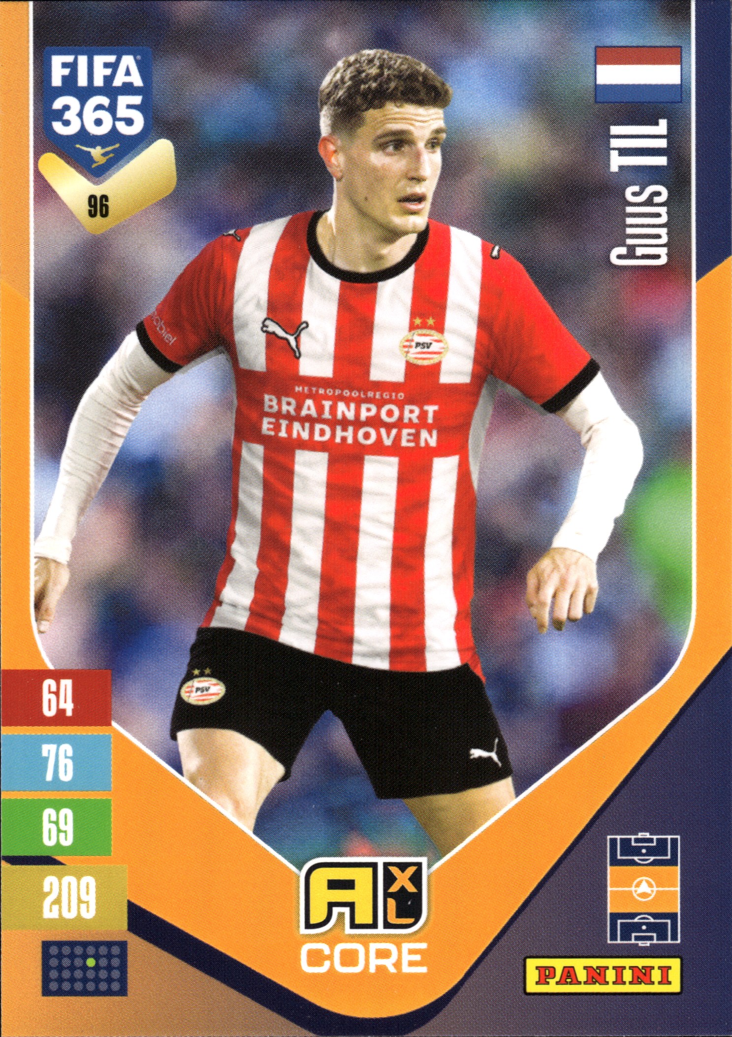 Guus Til - Panini Adrenalyn XL FIFA 365 Base Set 2026-27, Nr. 96 (Art.-Nr. SG110115)