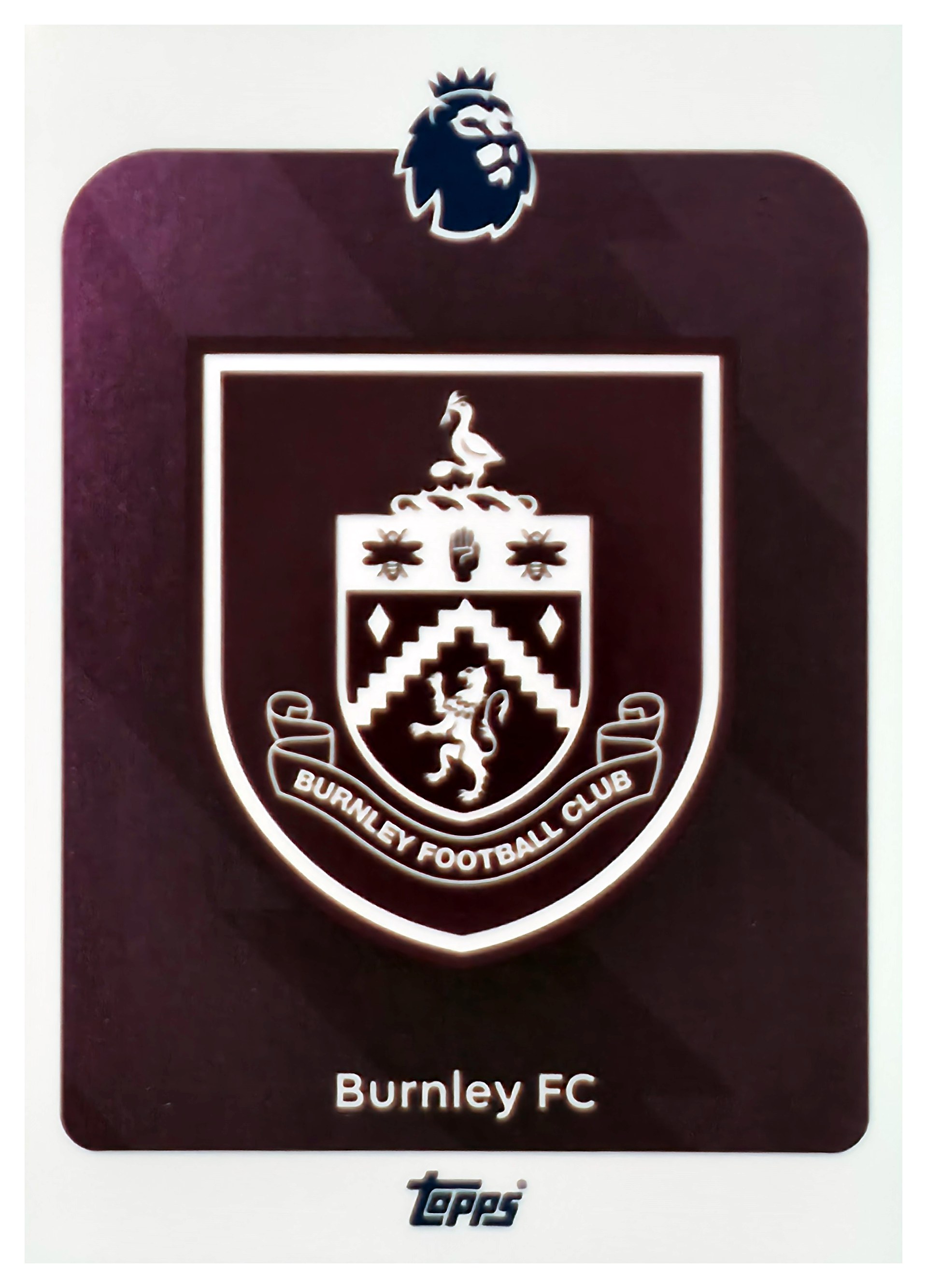 Burnley FC - Topps Match Attax Premier League Club Badge 2025-26, Nr. 307 (Art.-Nr. SG108239)