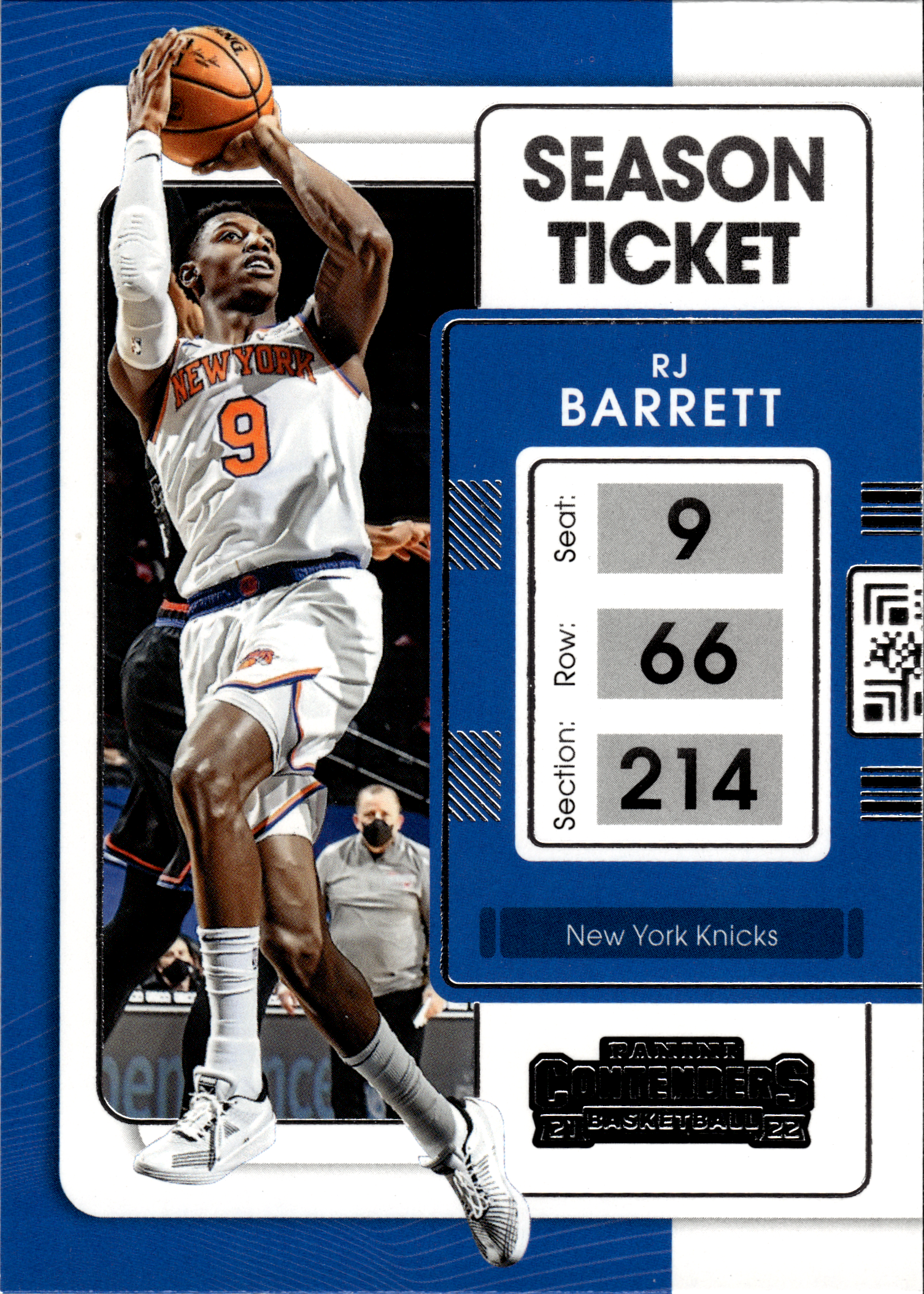 RJ Barrett - Panini Contenders Season Ticket 2021-22, Nr. 65 (Art.-Nr. SG103608)