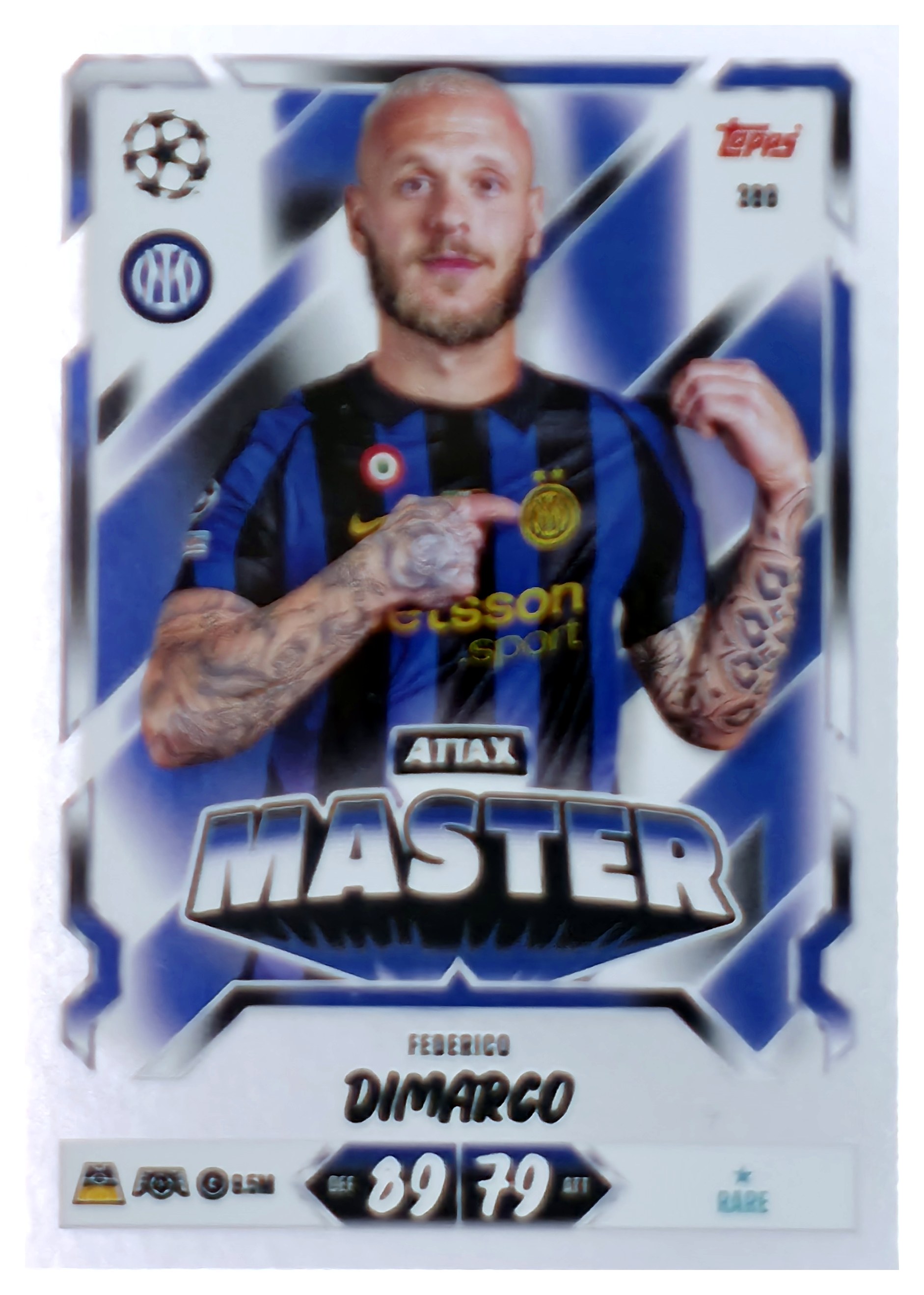 Federico Dimarco - Topps Match Attax UEFA Club Competitions Attax Master 2026-27, Nr. 389 (Art.-Nr. SG107663)