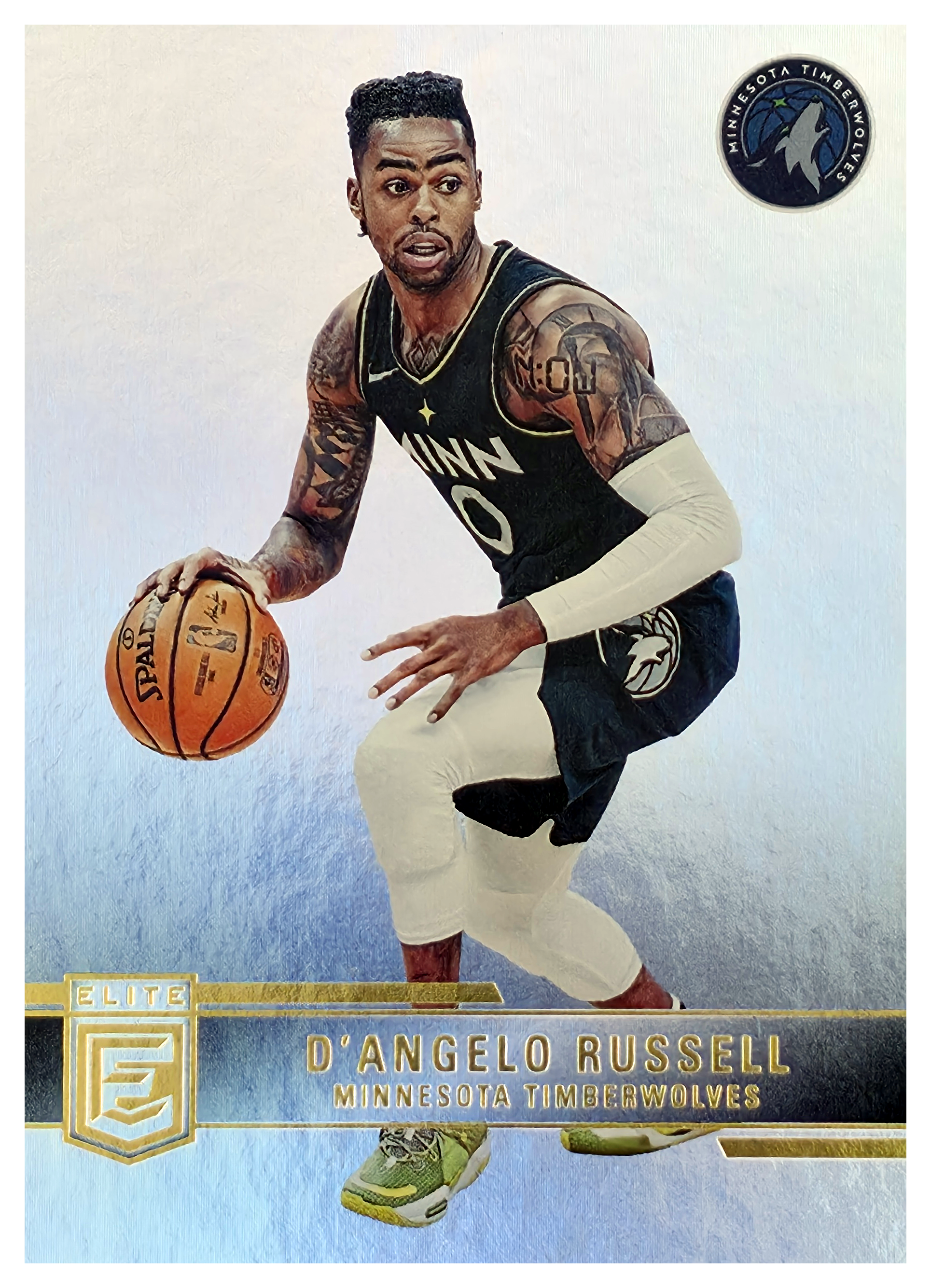 D'Angelo Russell - Panini Donruss Elite Base Set 2021-22, Nr. 185 (Art.-Nr. SG106566)