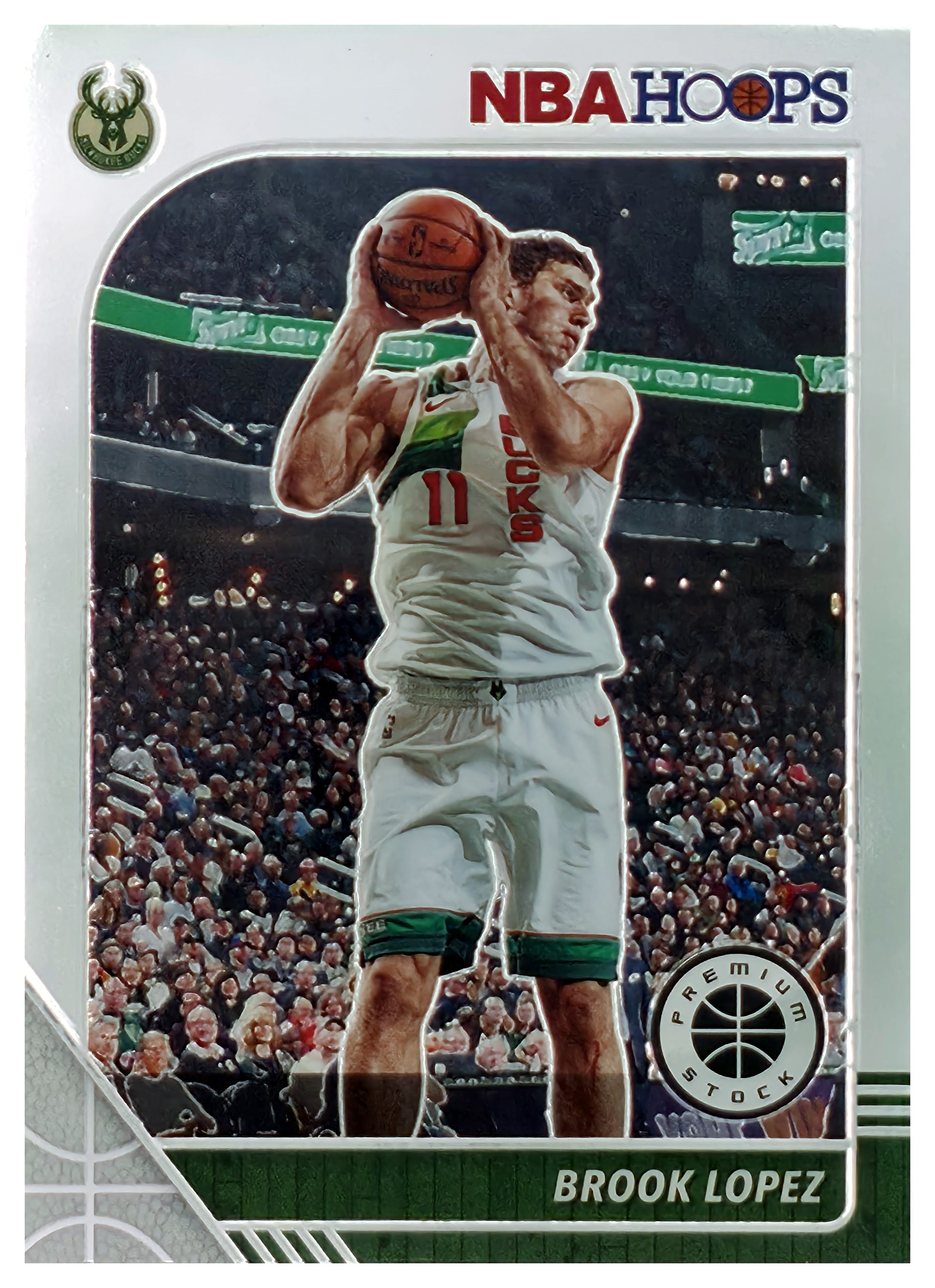 Brook Lopez - Panini Hoops Premium Stock Base Set 2019-20, Nr. 106 (Art.-Nr. SG106977)