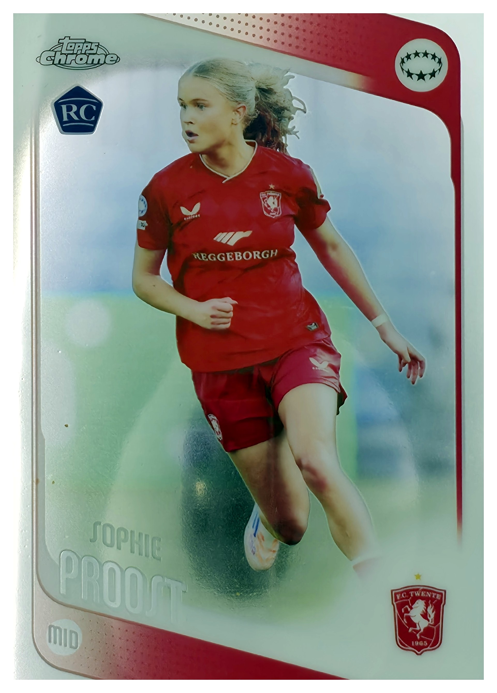 Sophie Proost - Topps Chrome UEFA Women's Champions League Base Set 2025-26, Nr. 42 – Rookie Card (Art.-Nr. SG110897)