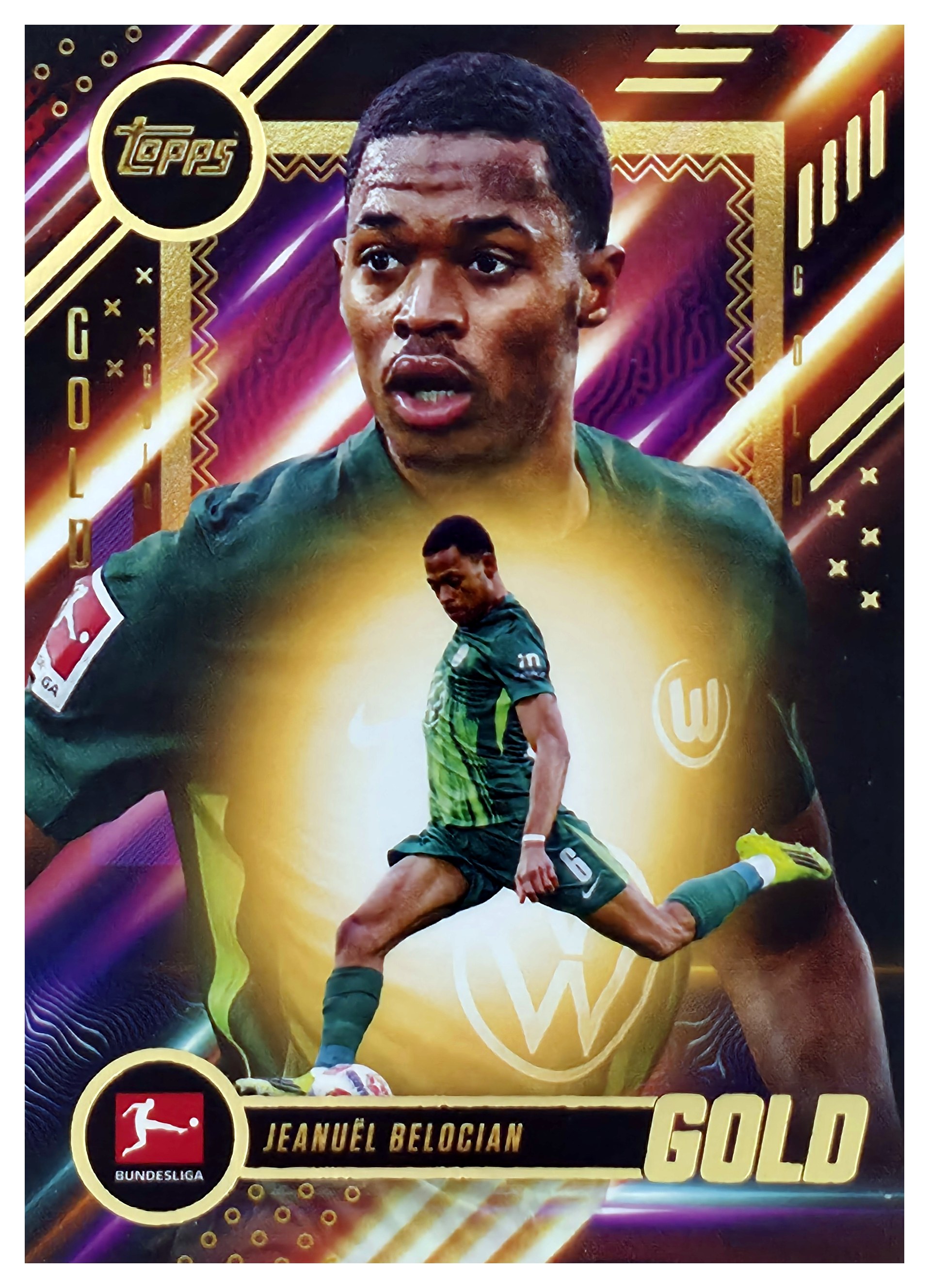 Jeanuël Belocian - Topps Gold Bundesliga 2025-26 (Art.-Nr. SG108019)