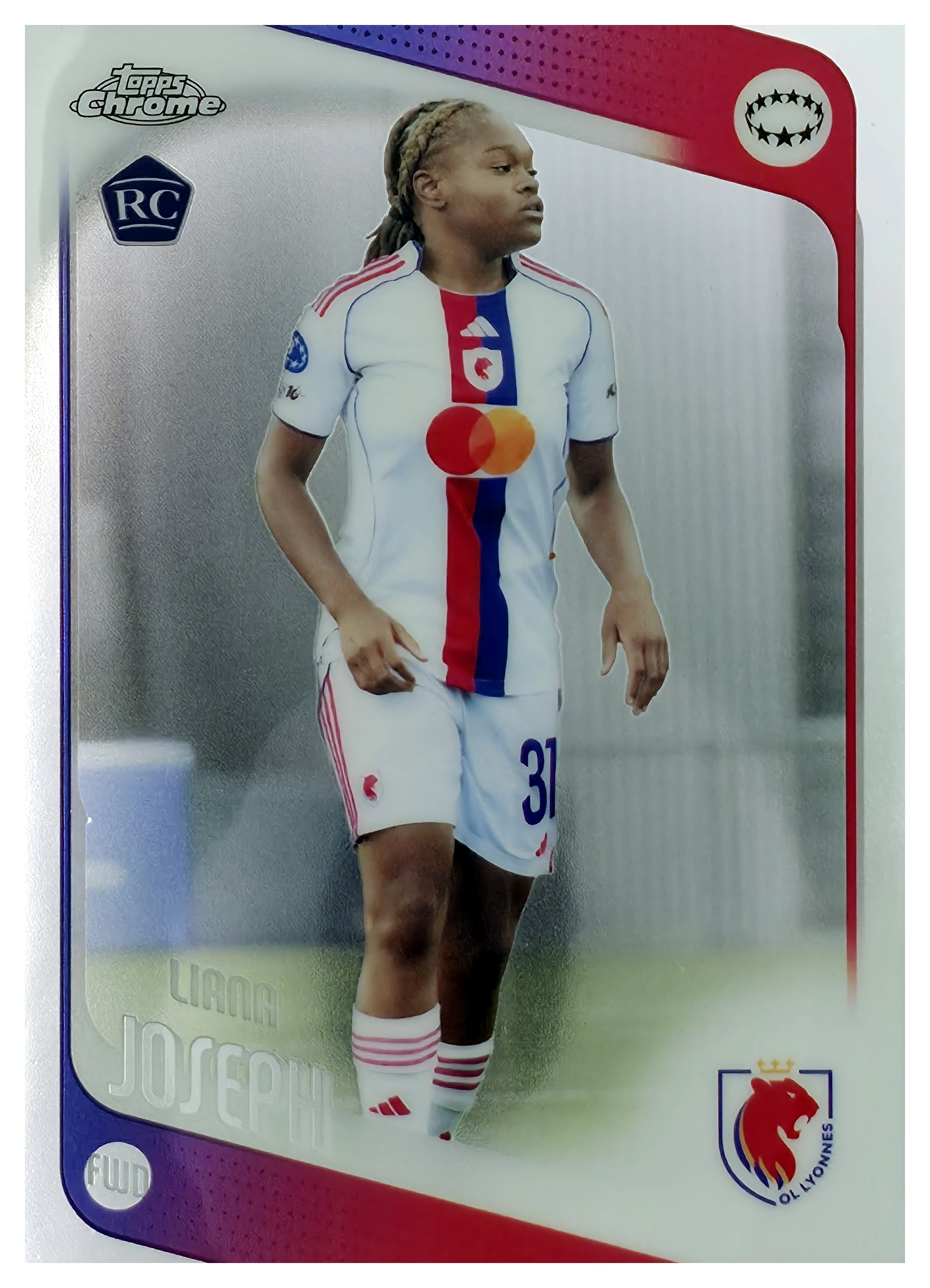 Liana Joseph - Topps Chrome UEFA Women's Champions League Base Set 2025-26, Nr. 53 – Rookie Card (Art.-Nr. SG110888)