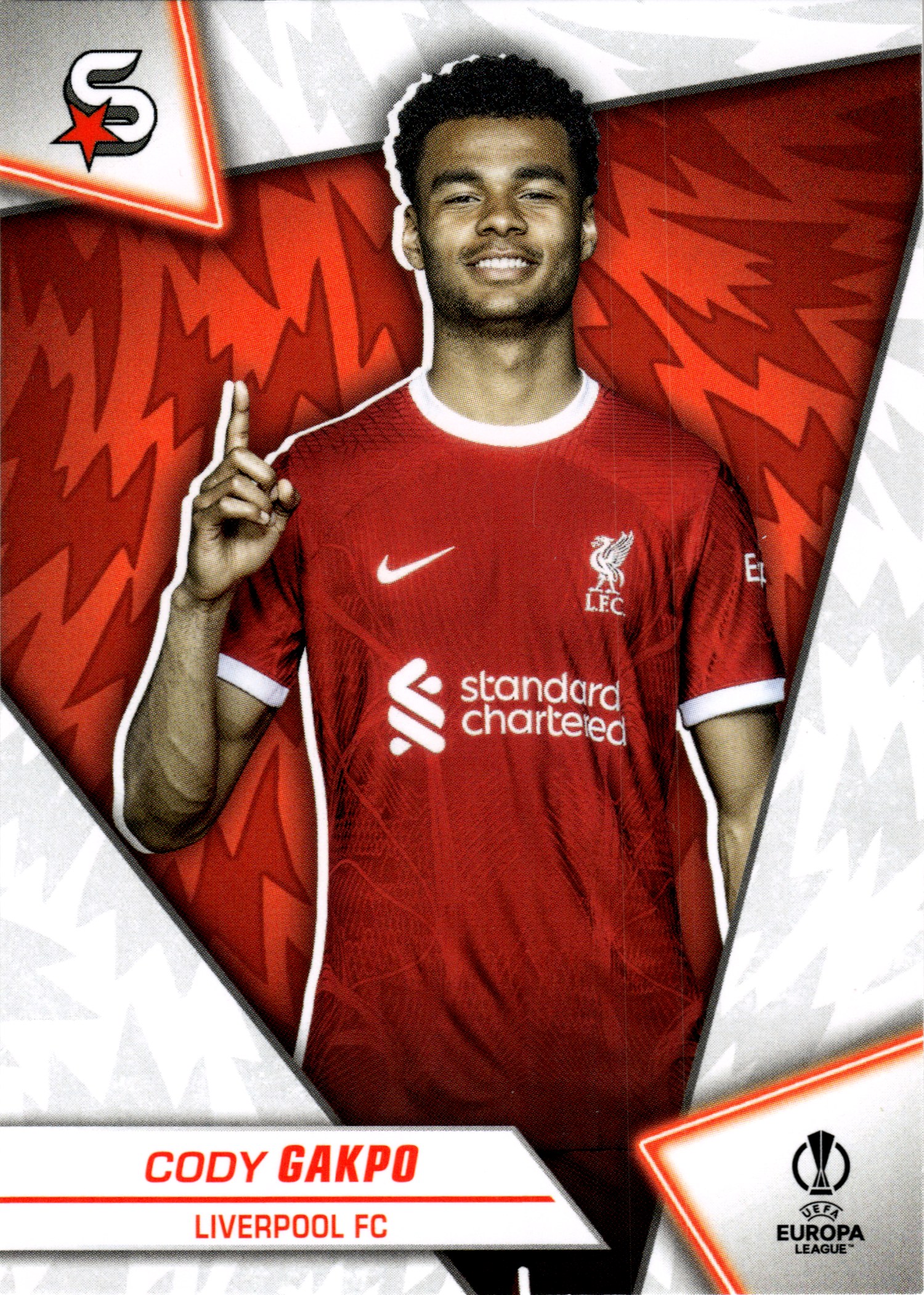 Cody Gakpo - Topps Superstars UEFA Club Competitions Base Set 2023-24, Nr. 86 (Art.-Nr. SG107946)