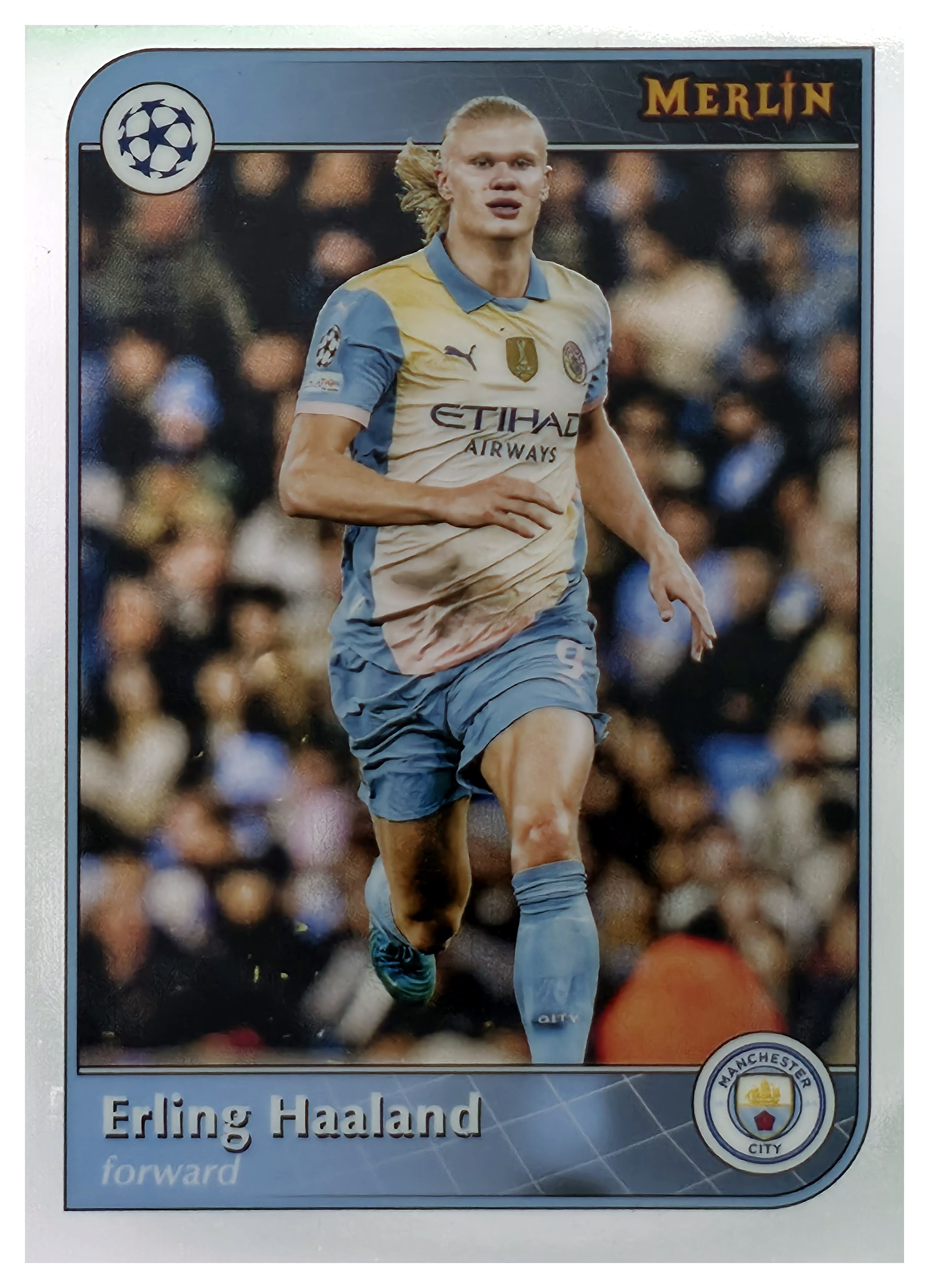 Erling Haaland - Topps Merlin Chrome UEFA Club Competitions Base Set 2024-25, Nr. 73 (Art.-Nr. SG110873)